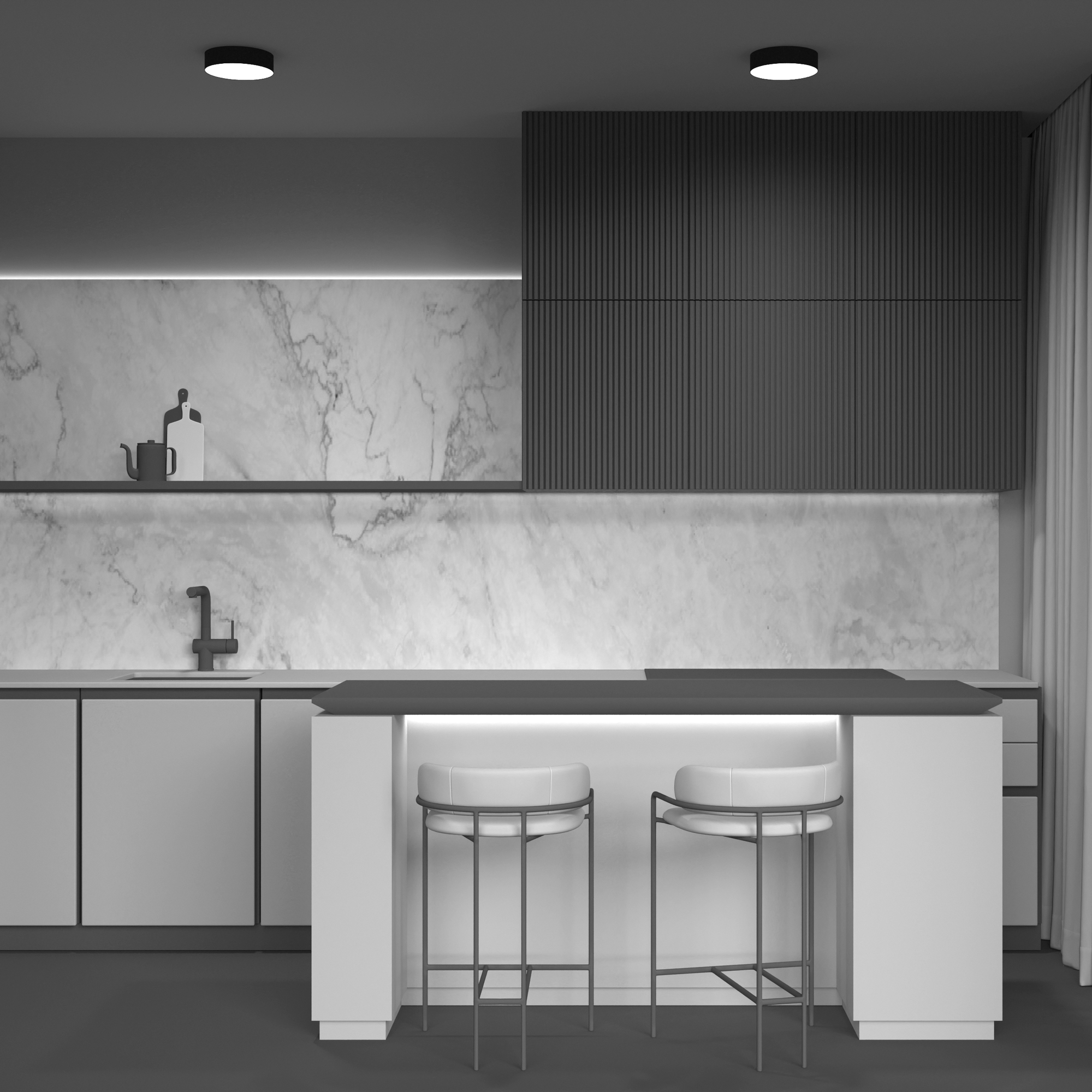 картинка Потолочный светильник Technical C032CL-L32B4K