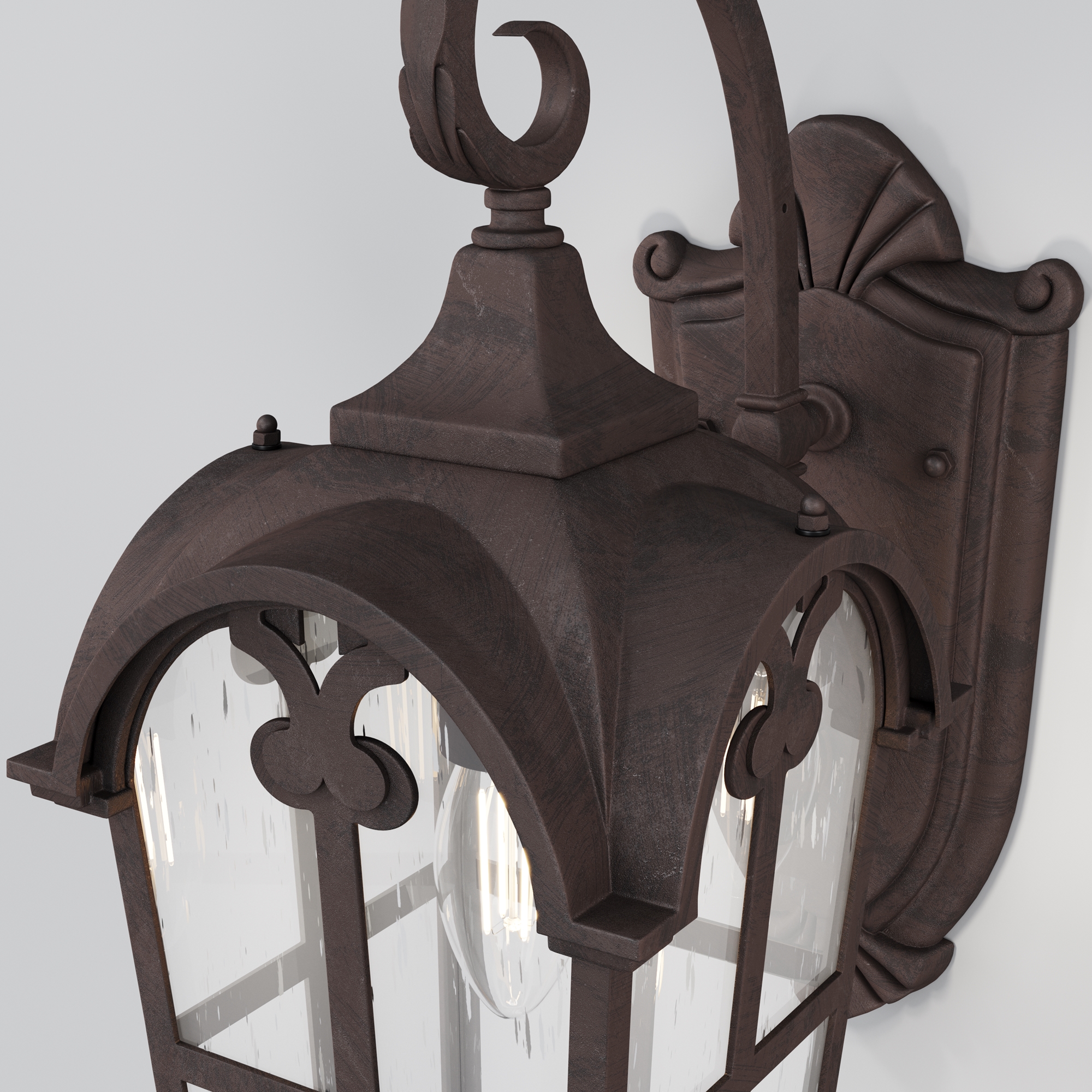 картинка Настенный светильник (бра) Outdoor O413WL-01BZ