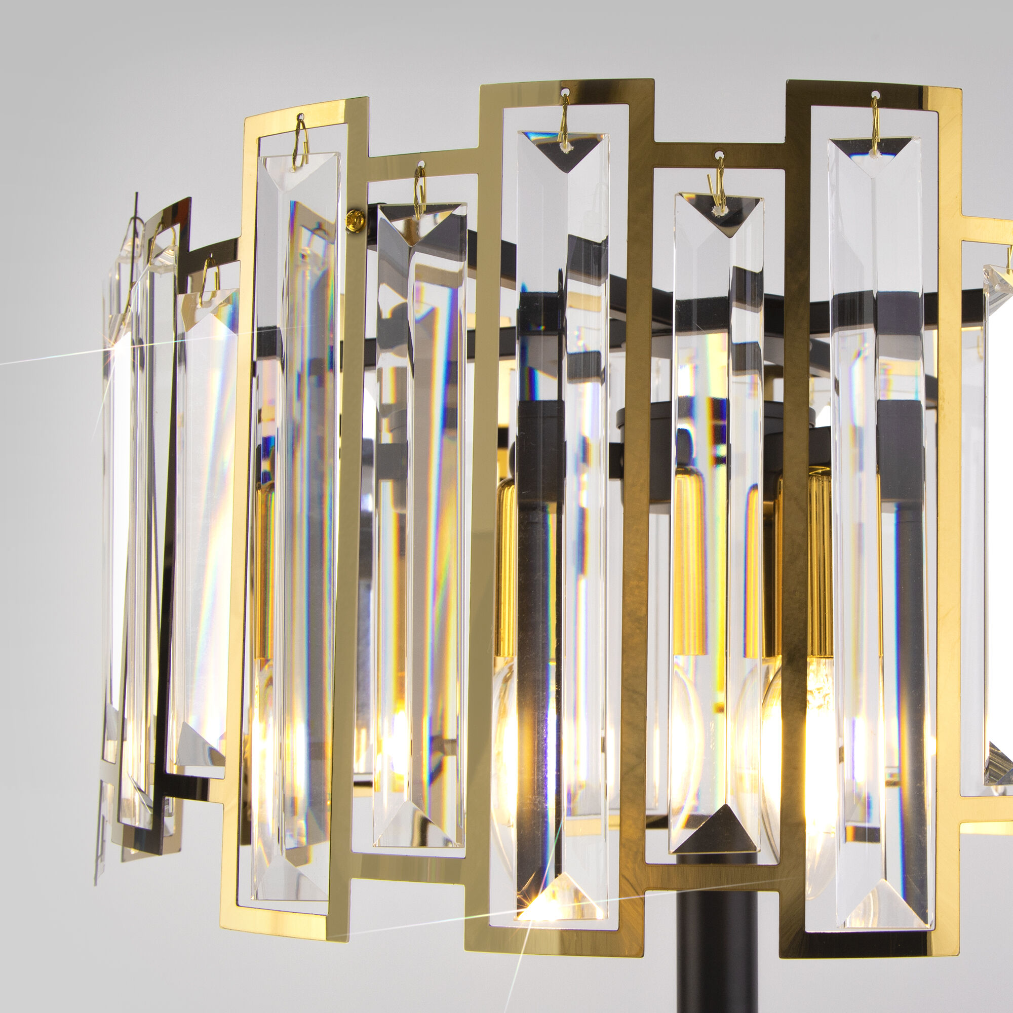 картинка Напольный светильник 01150/3 черный/золото