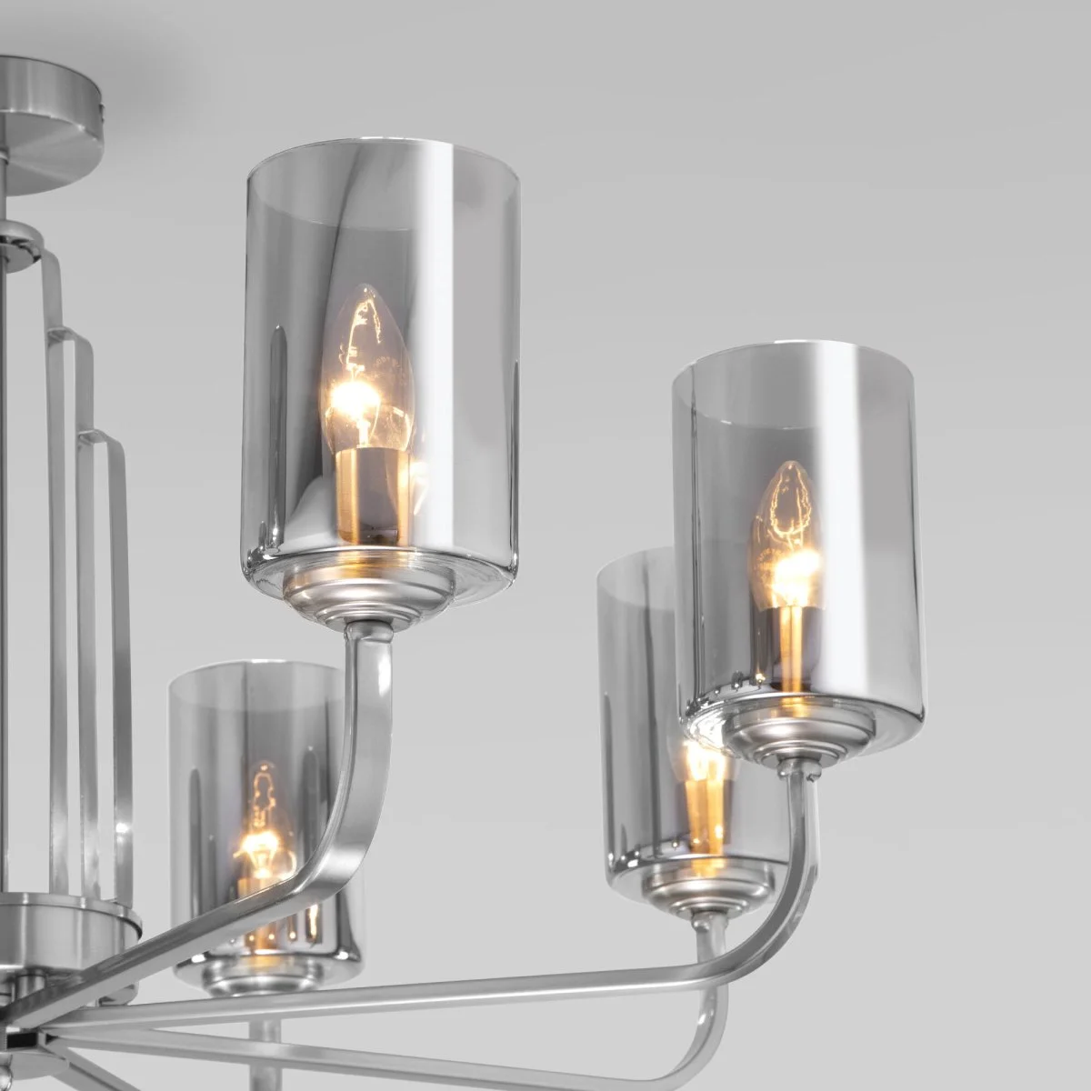 картинка Потолочная люстра 60138/8 сатин-никель