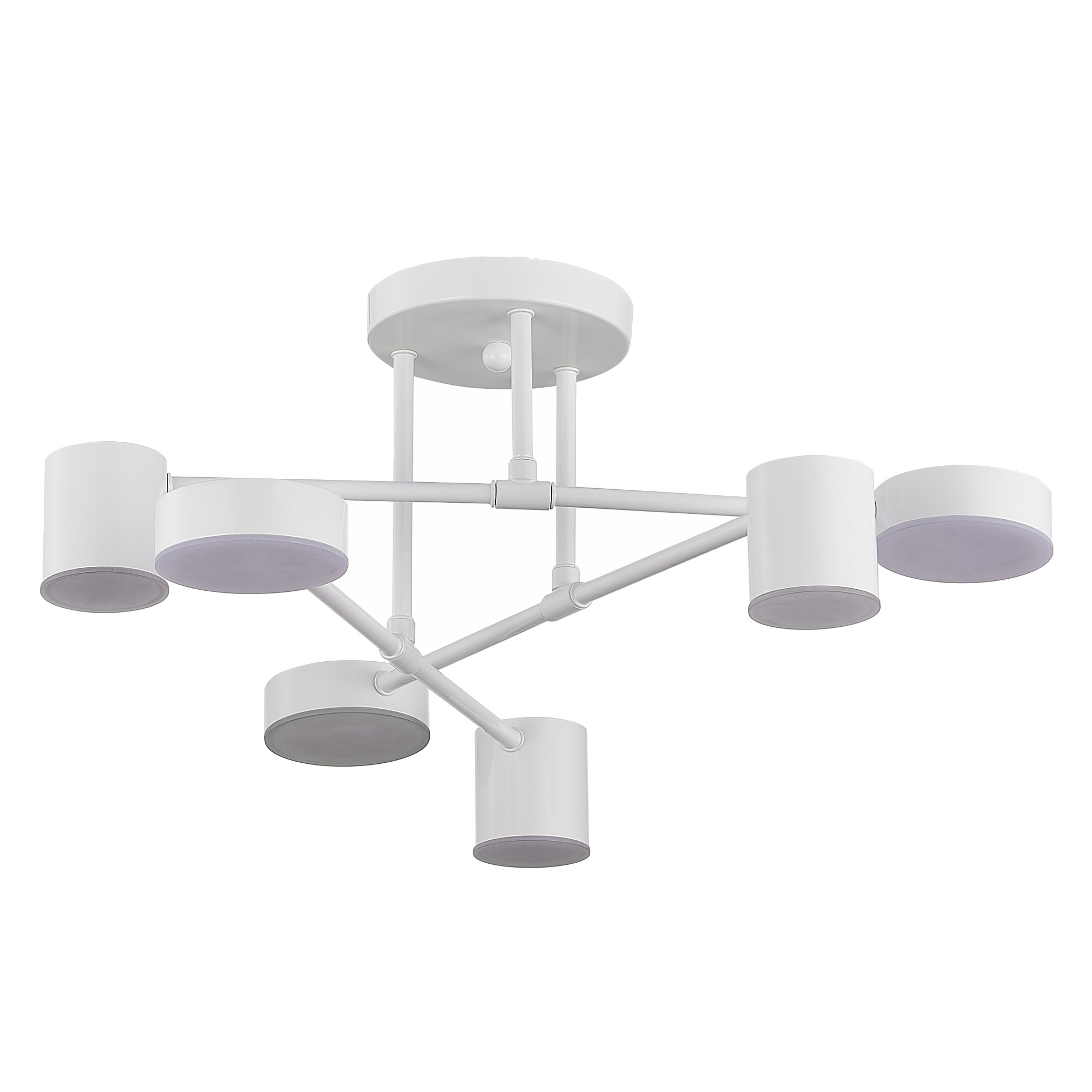 картинка SLE201052-06 Светильник потолочный Белый/Белый LED 6*7W 4000K