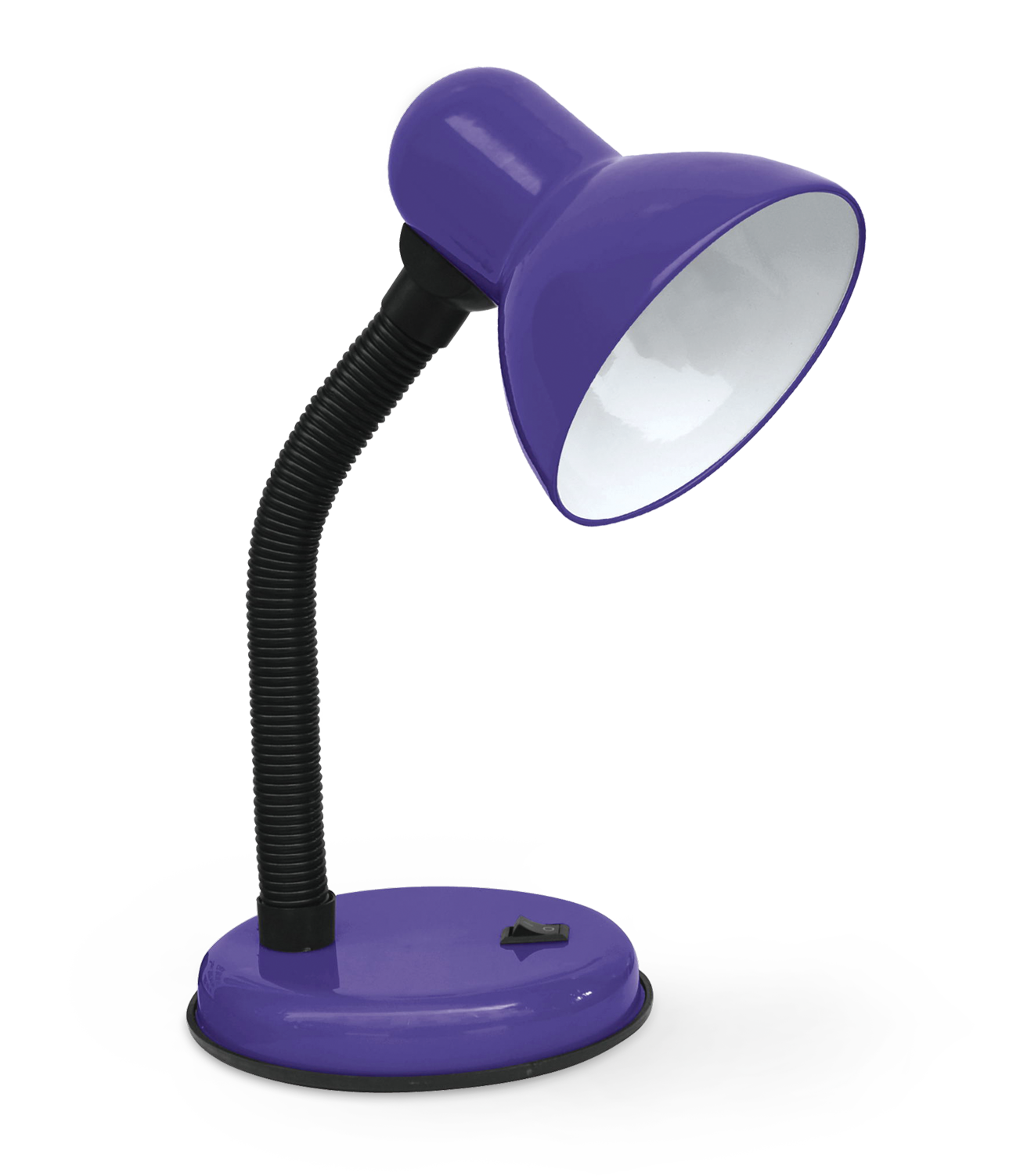 картинка Светильник настольный под лампу на основании СНО 22Ф-E27 230В ФИОЛЕТОВЫЙ (с подвесом) IN HOME