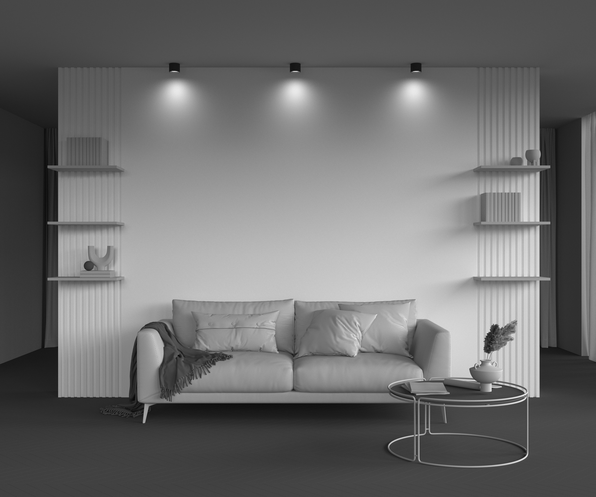 картинка Потолочный светильник Technical C106CL-GX53-B