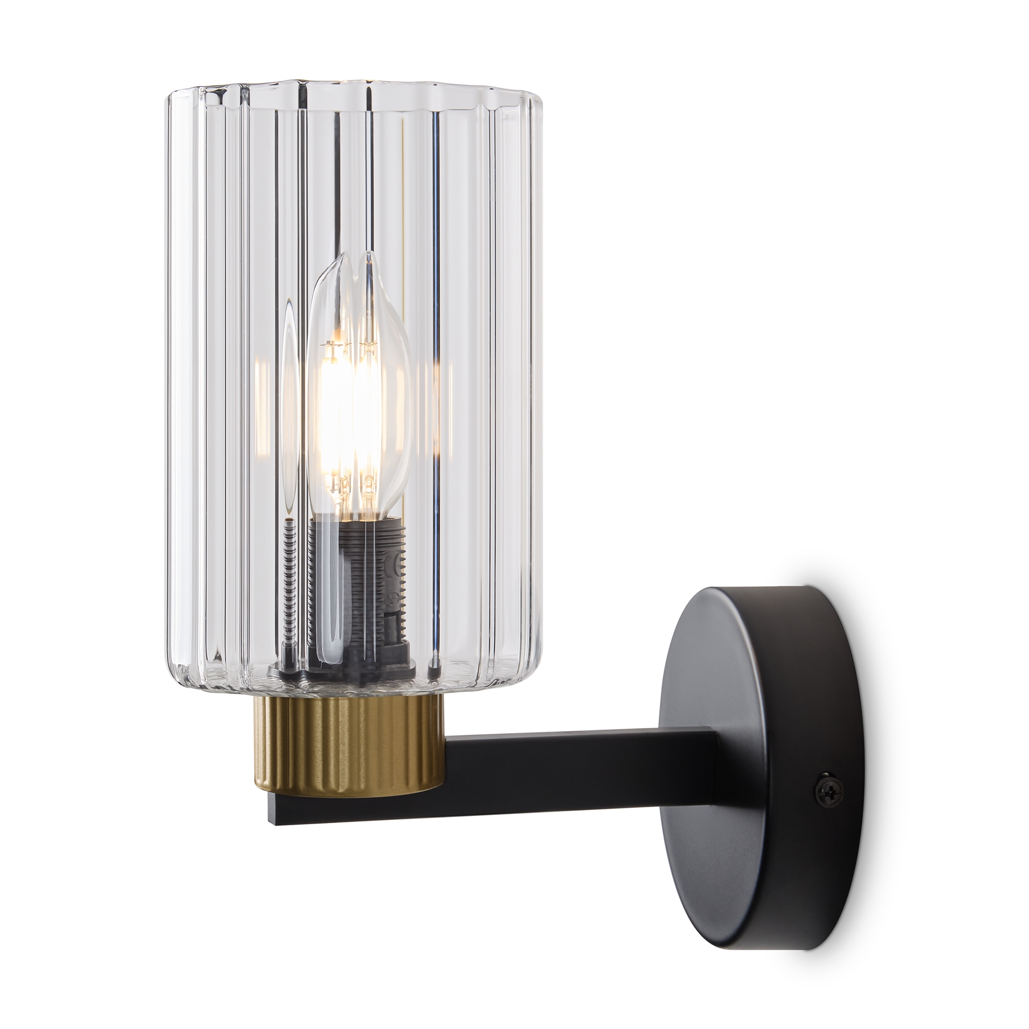 картинка Настенный светильник (бра) Freya FR2051WL-01BBS1