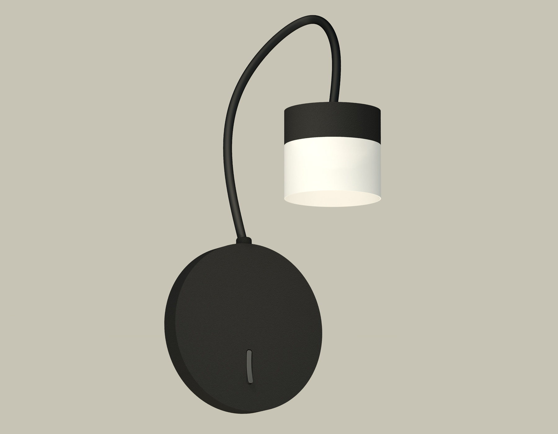 картинка Комплект настенного светильника с выключателем  и акрилом XB9596204