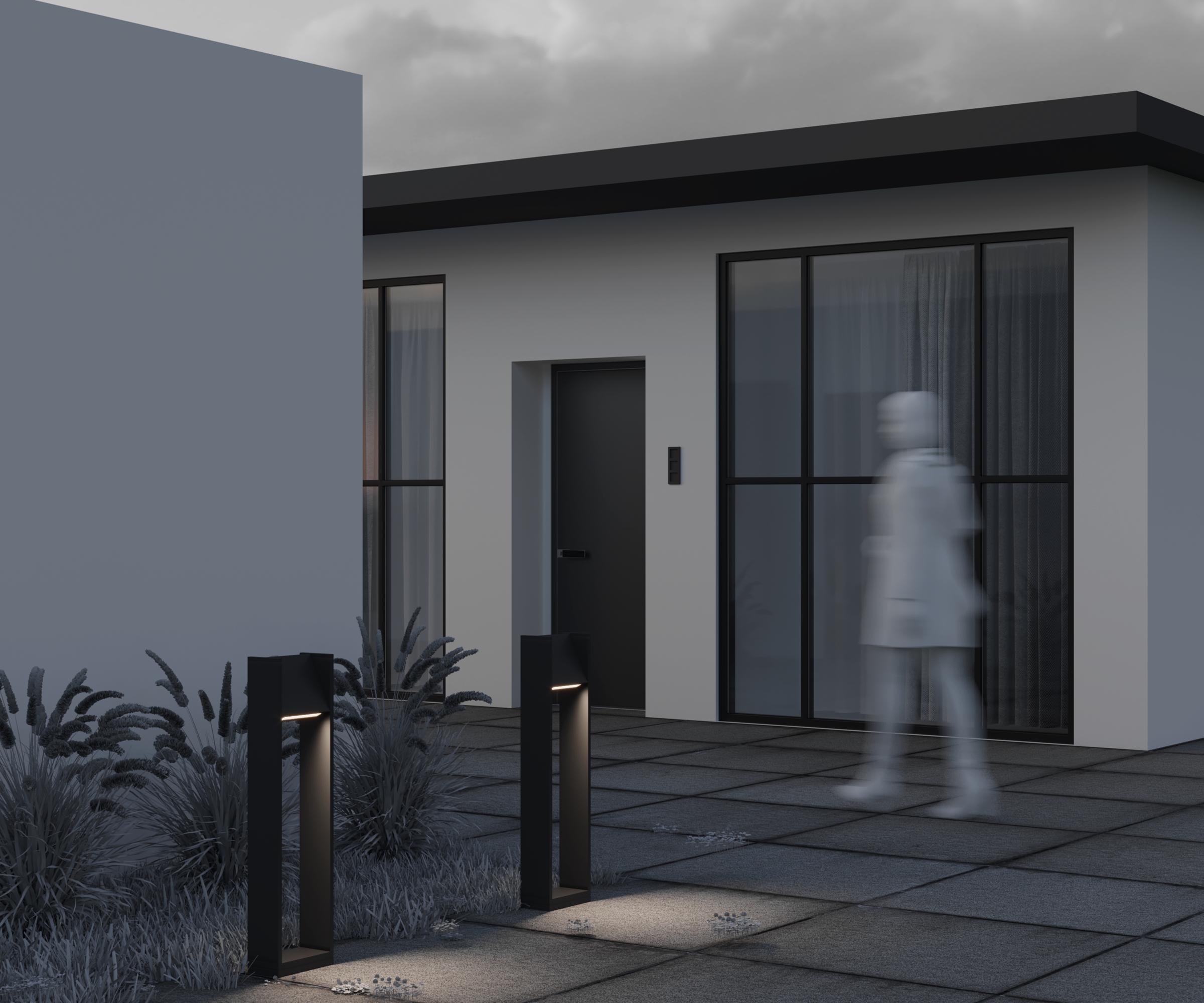 картинка Ландшафтный светильник Outdoor O465FL-L16GF3K