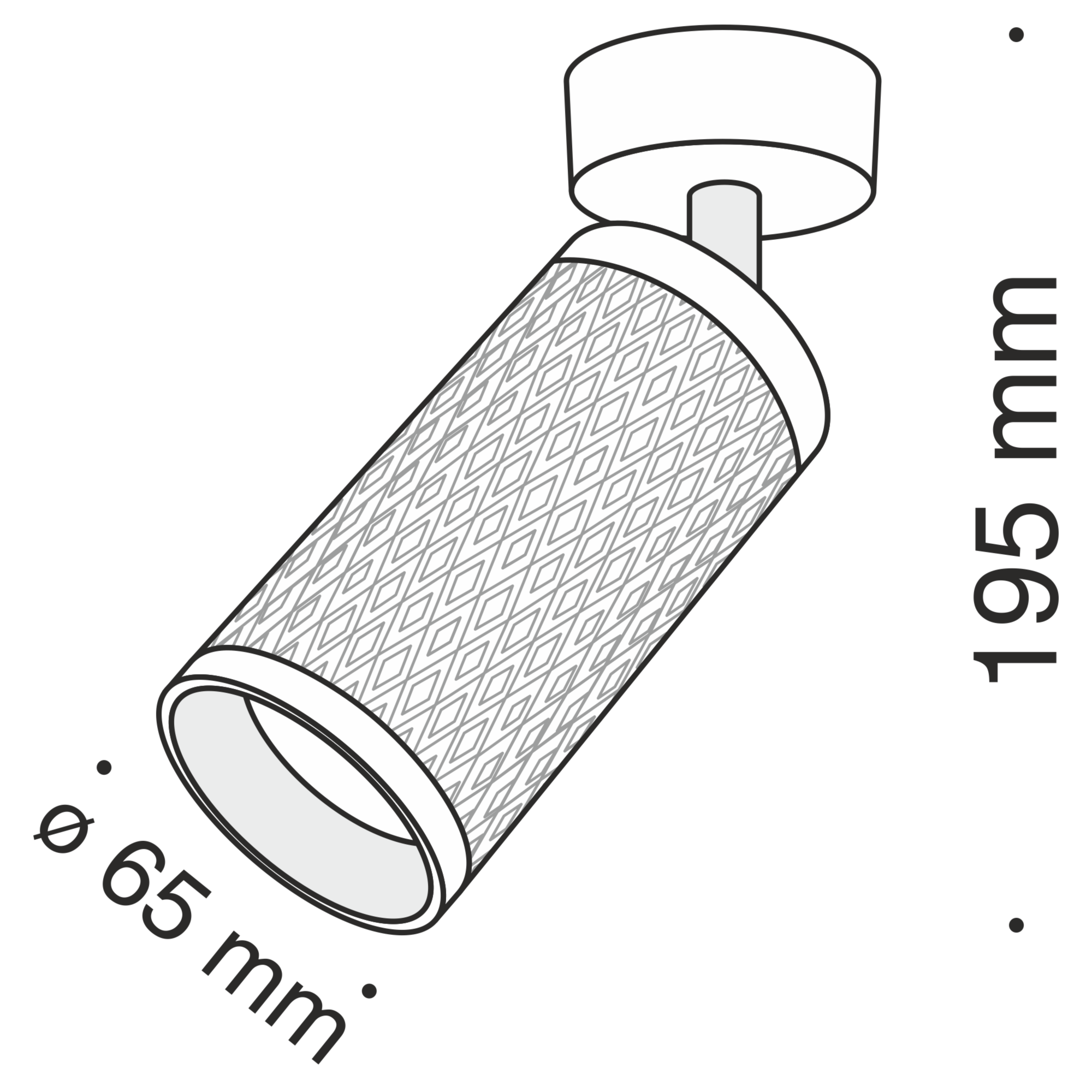 картинка Потолочный светильник Technical C034CL-01B