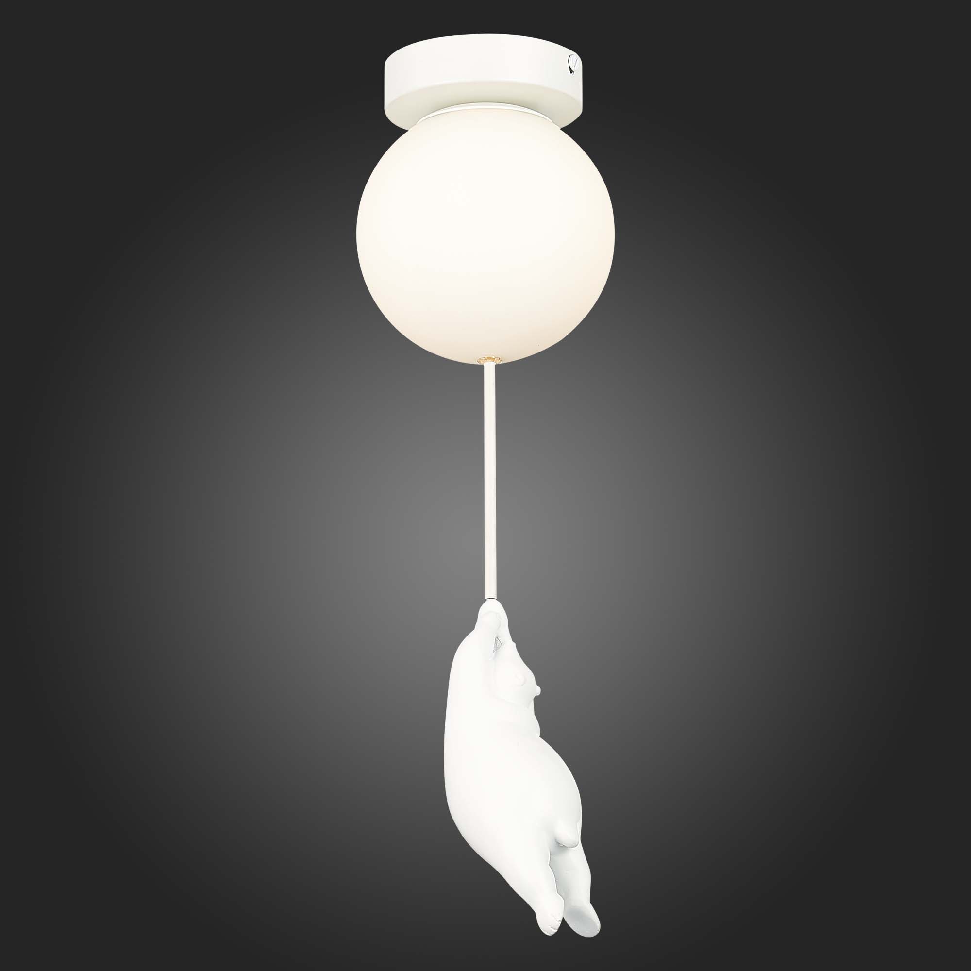 картинка SLE115402-01 Светильник подвесной Белый/Белый G9 1*40W