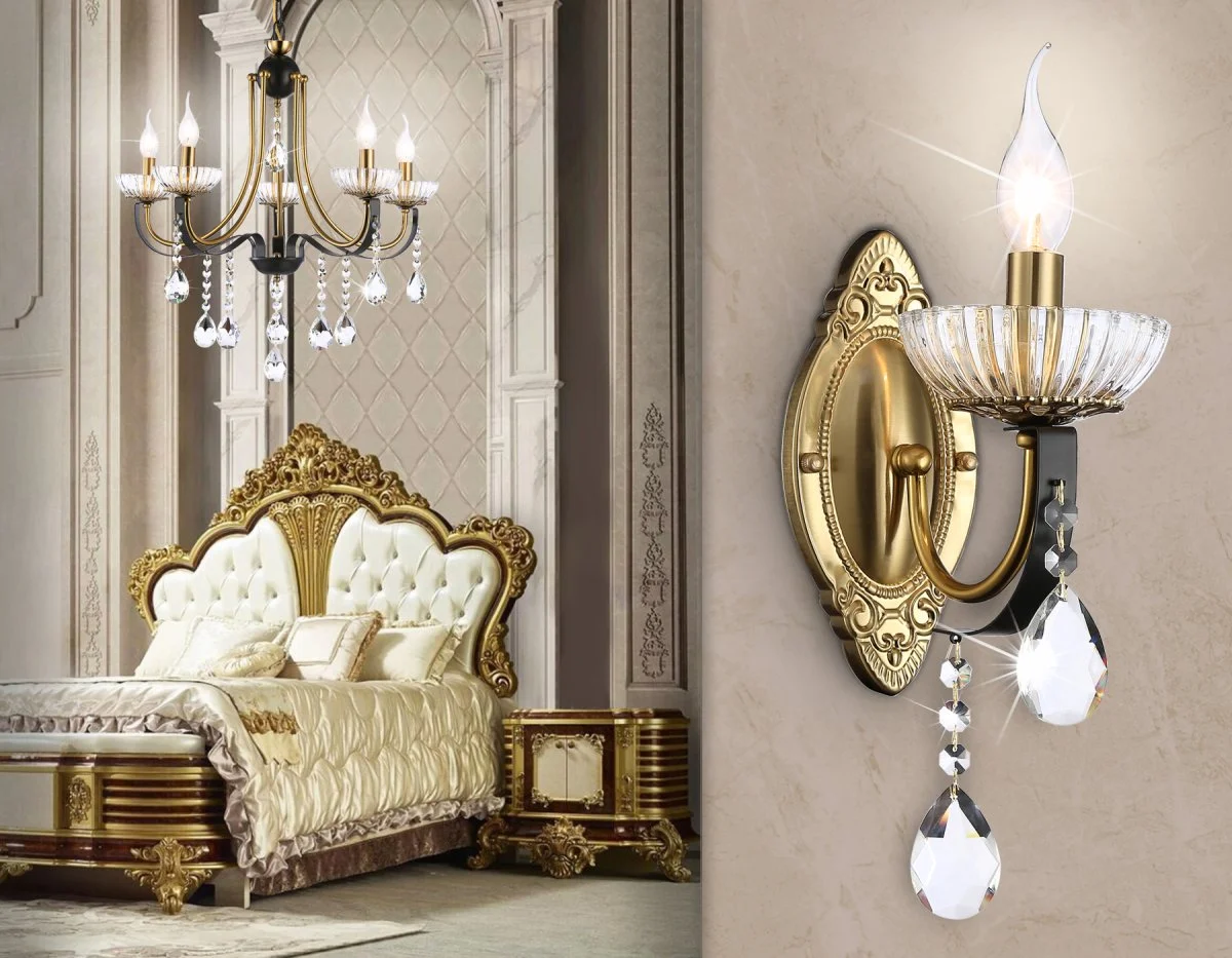 картинка Настенный светильник с хрусталем TR4954