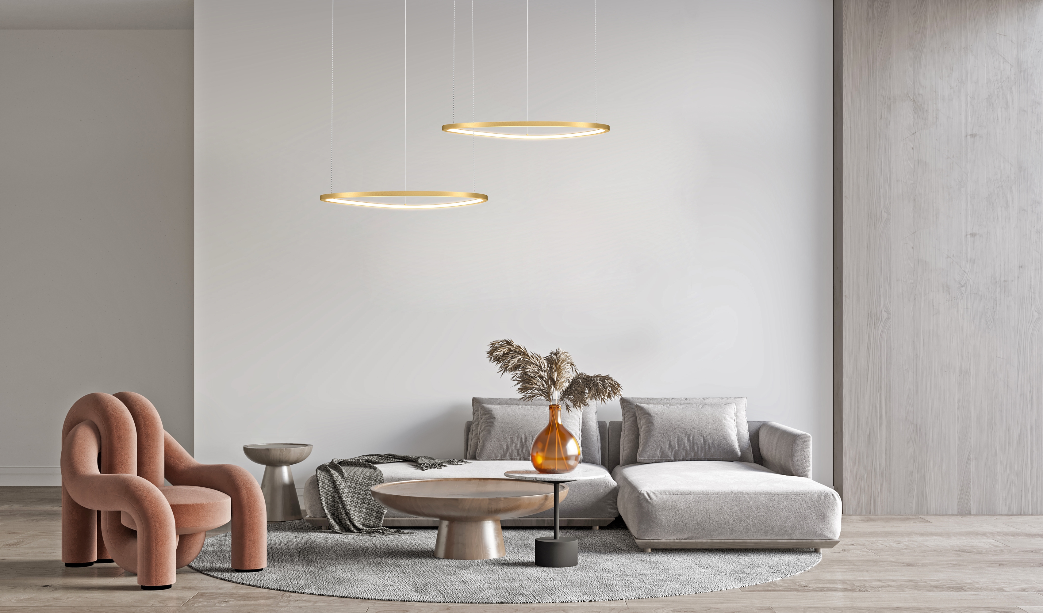 картинка Подвесной светильник Maytoni MOD072PL-L28BS3K