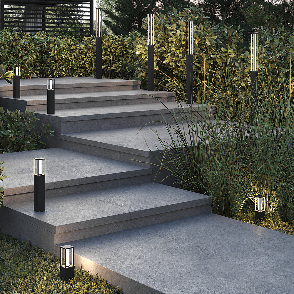 картинка Садово-парковый светильник Outdoor O480FL-L25B3K