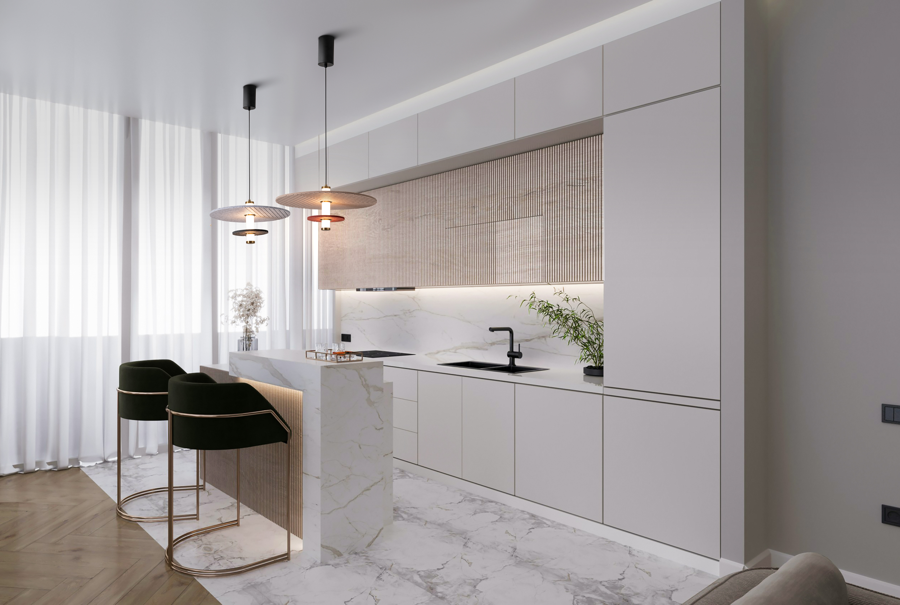 картинка Настенный светильник (бра) Freya FR5494WL-L4GR