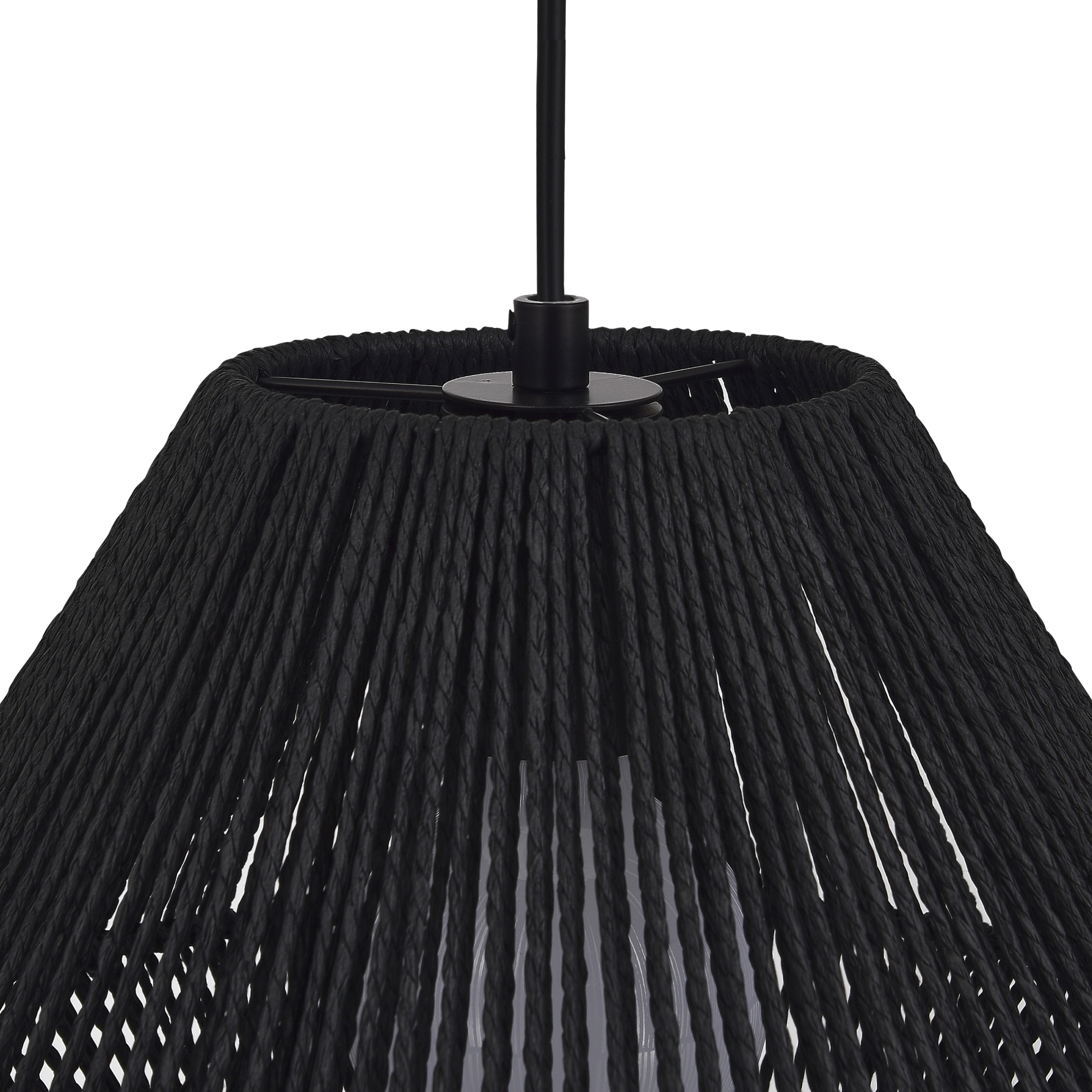 картинка SLE6025-403-01 Светильник подвесной черный/черный E27 1*40W