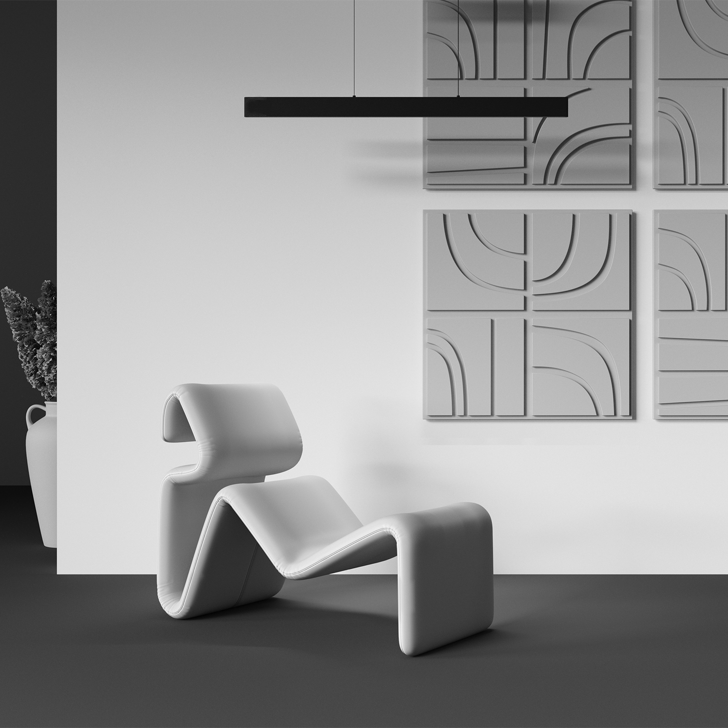 картинка Подвесной светильник Technical P109PL-36W2.7-6K-B