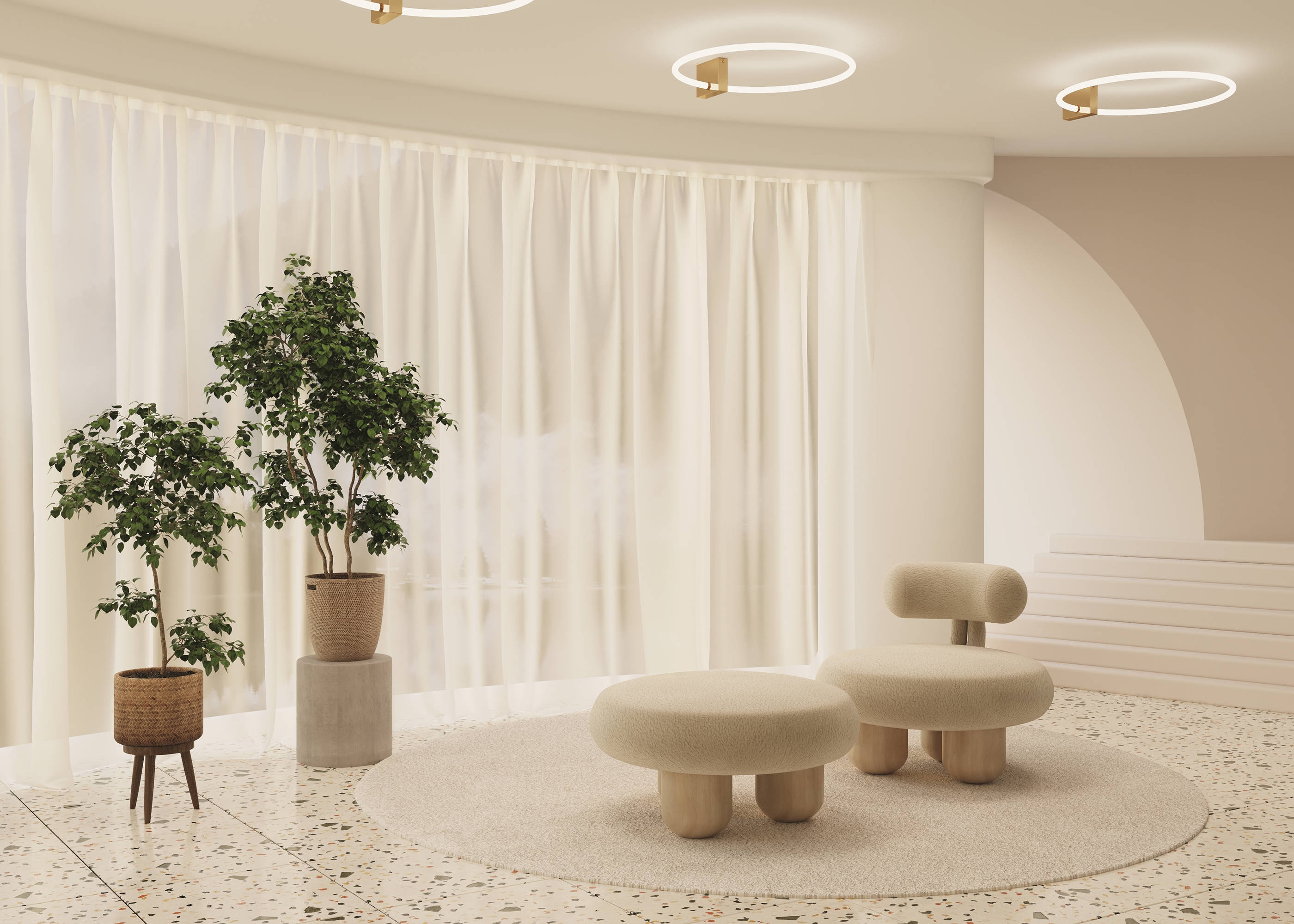 картинка Потолочный светильник Maytoni MOD315CL-L25G3K