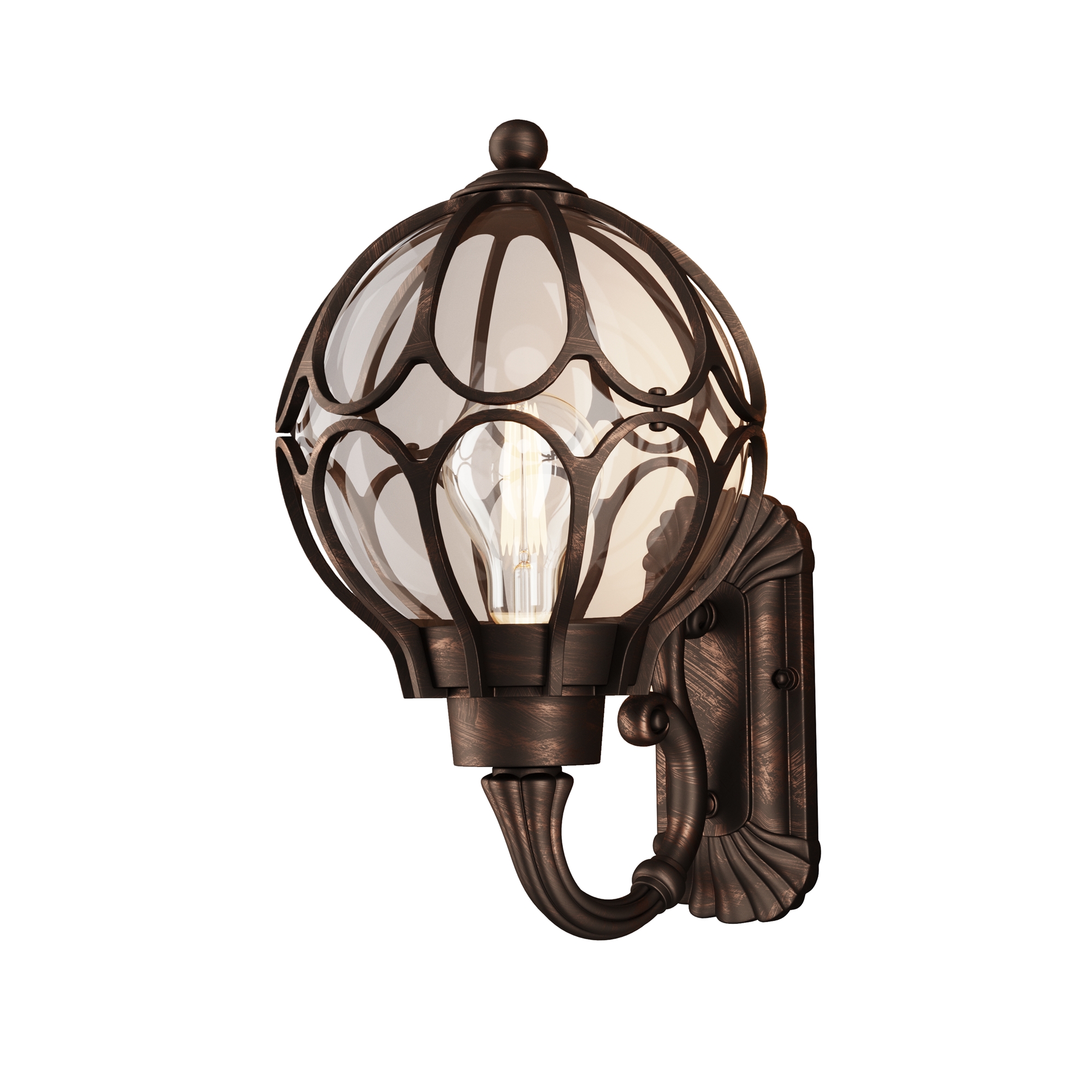 картинка Настенный светильник (бра) Outdoor O024WL-01G