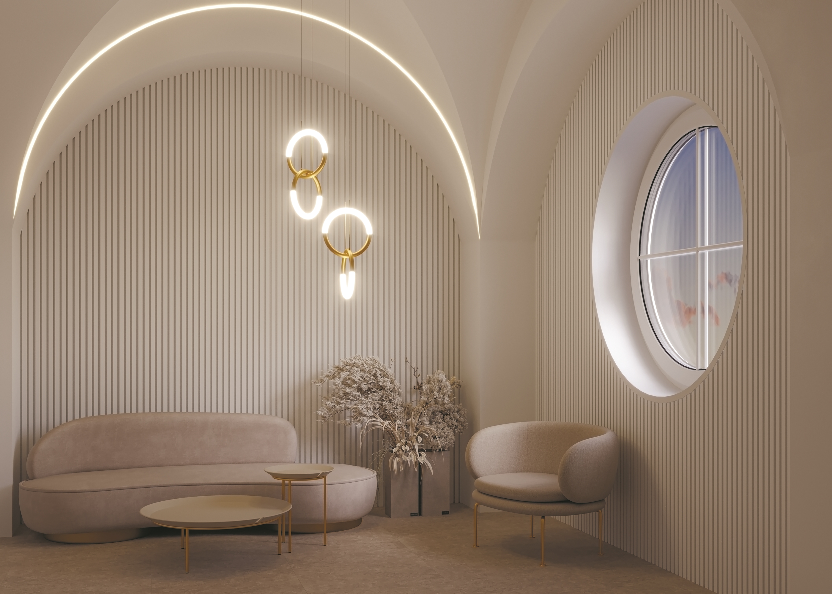 картинка Подвесной светильник Maytoni MOD165PL-L18G3K