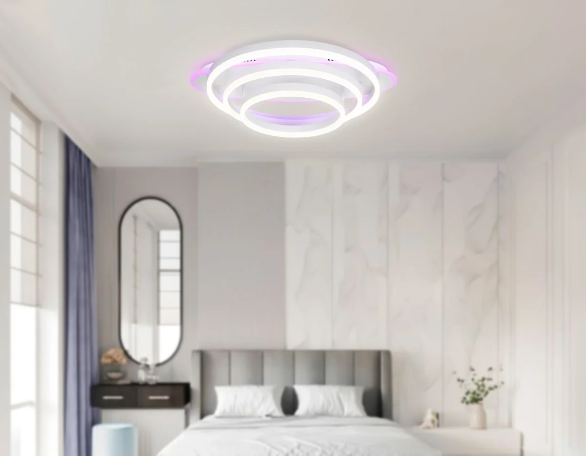 картинка Потолочный светодиодный светильник с пультом