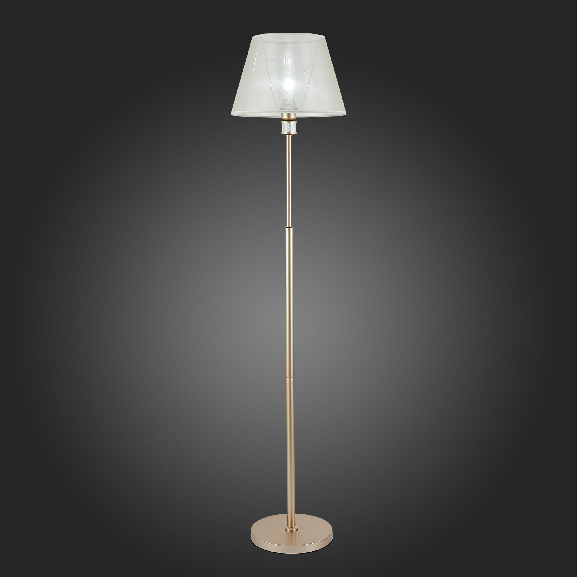 картинка SLE107505-01 Светильник напольный Золотистый/Шампань E27 1*60W