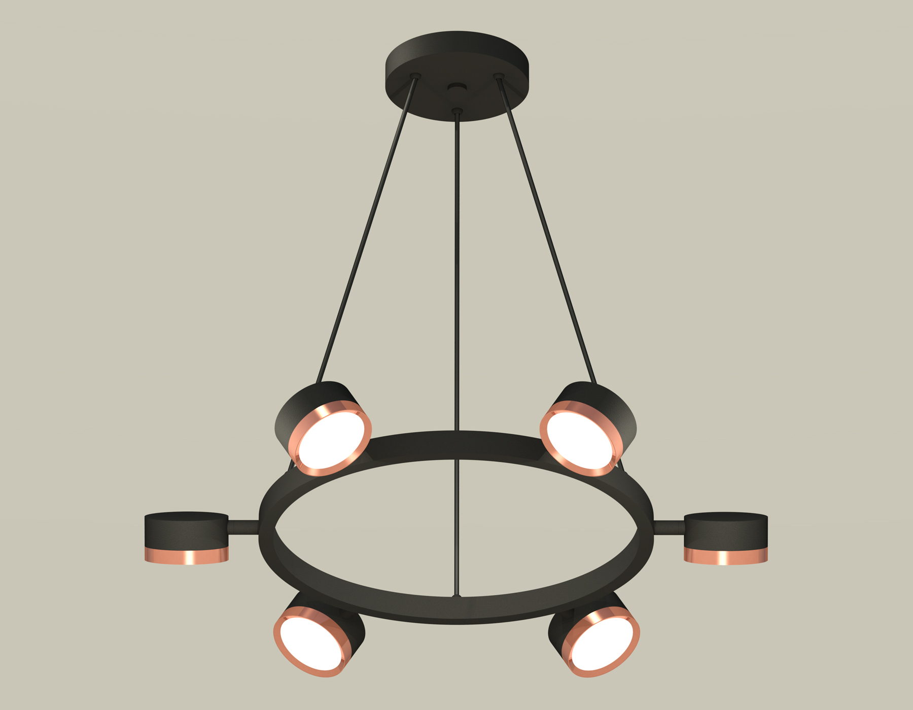 картинка Комплект подвесного поворотного светильника