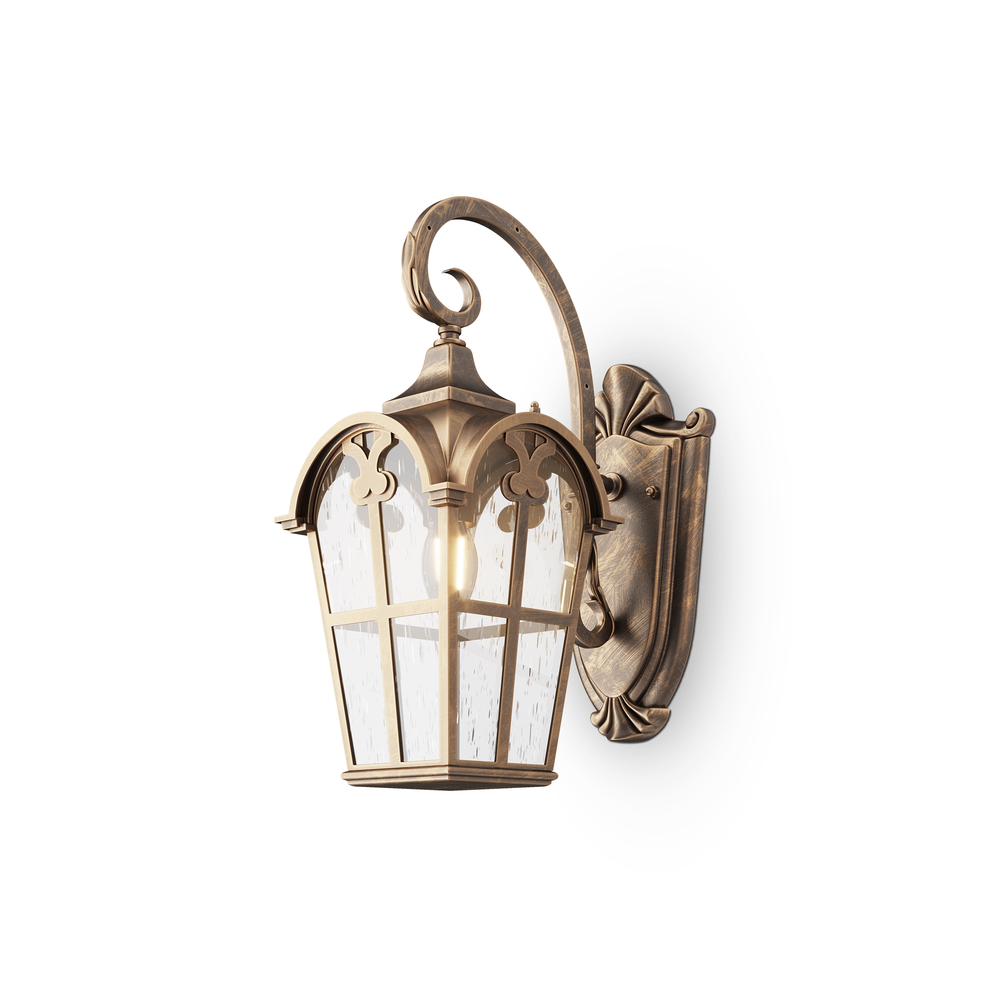 картинка Настенный светильник (бра) Outdoor O413WL-01GB