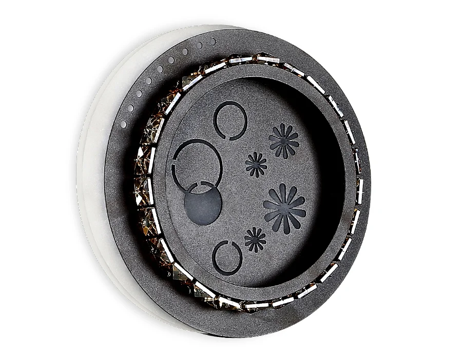 картинка Настенный светодиодный светильник с хрусталем  FA273