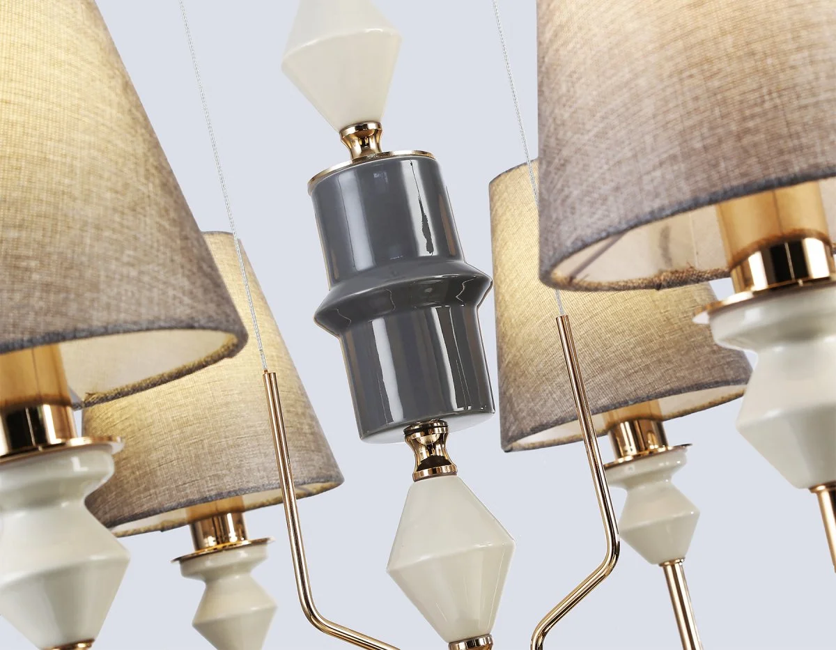 картинка Подвесная люстра с абажурами LH75403