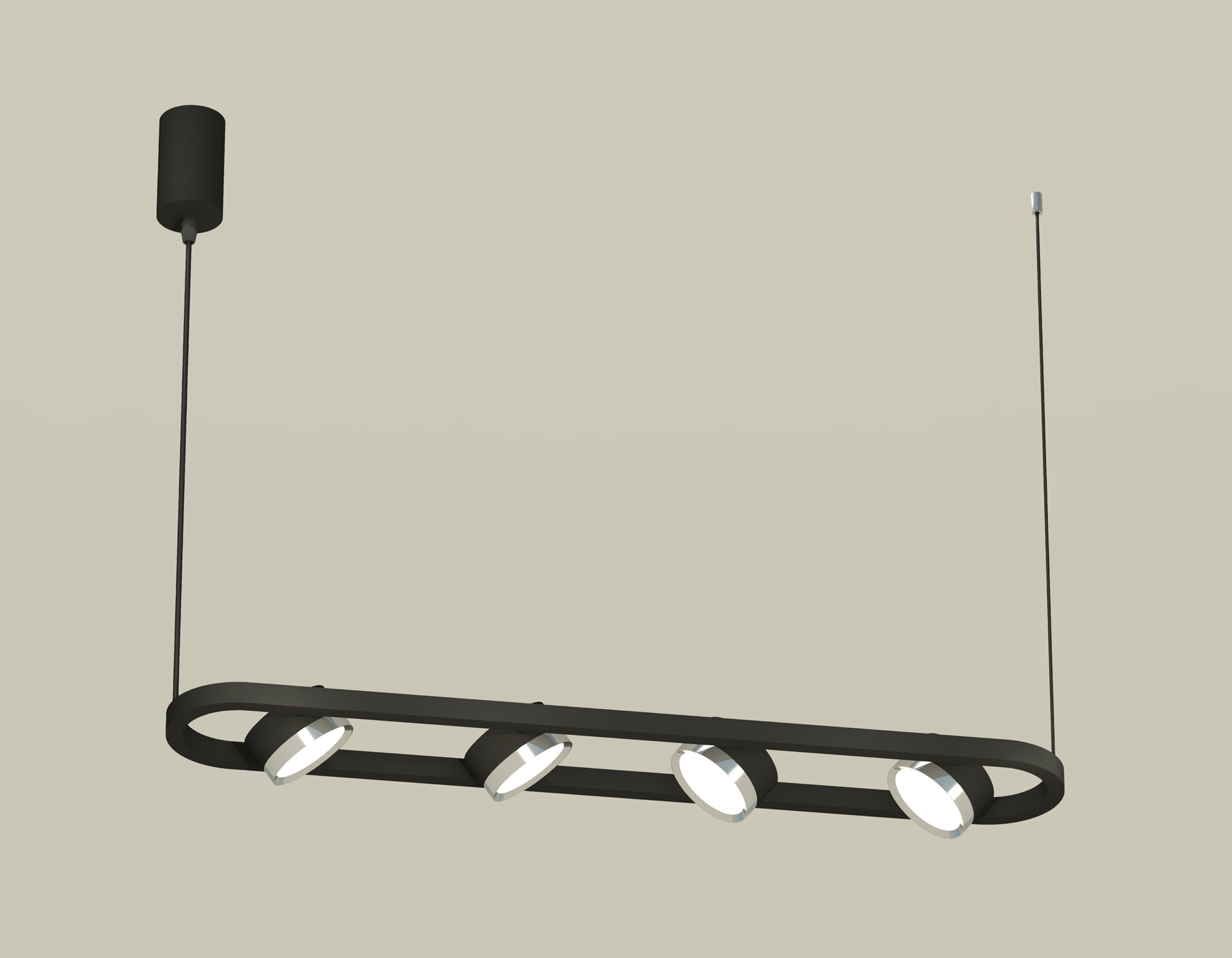 картинка Комплект подвесного поворотного светильника