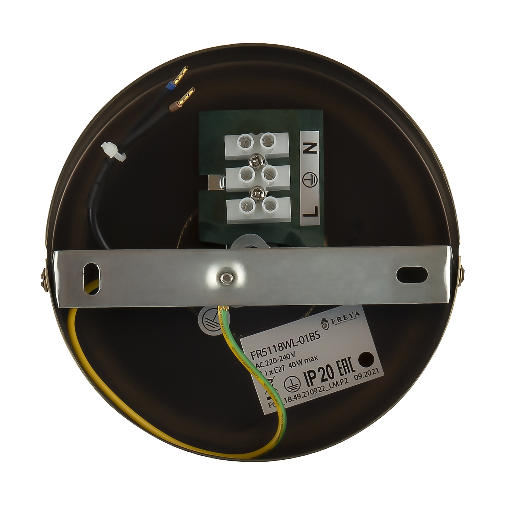 картинка Настенный светильник (бра) Freya FR5118WL-01BS