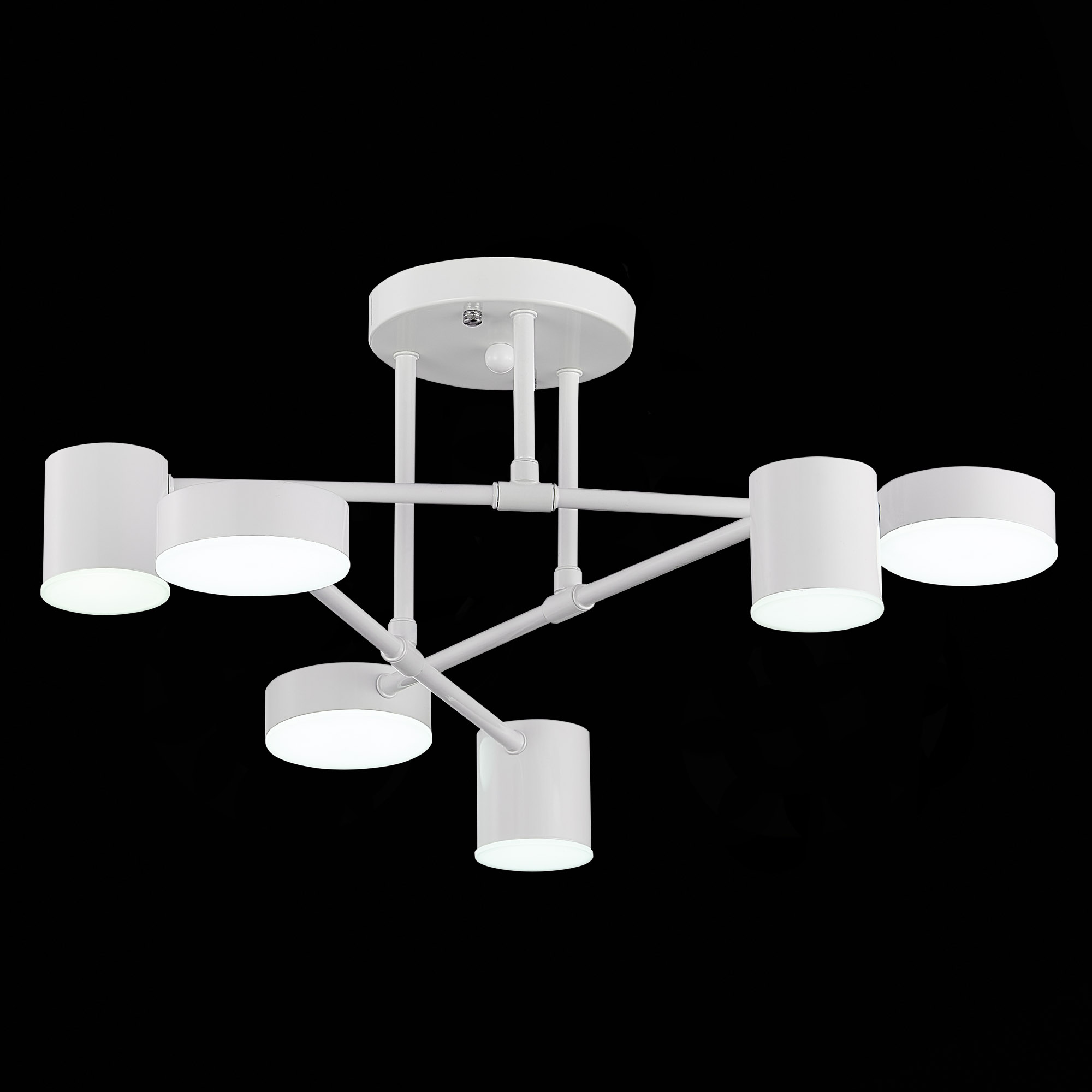 картинка SLE201052-06 Светильник потолочный Белый/Белый LED 6*7W 4000K