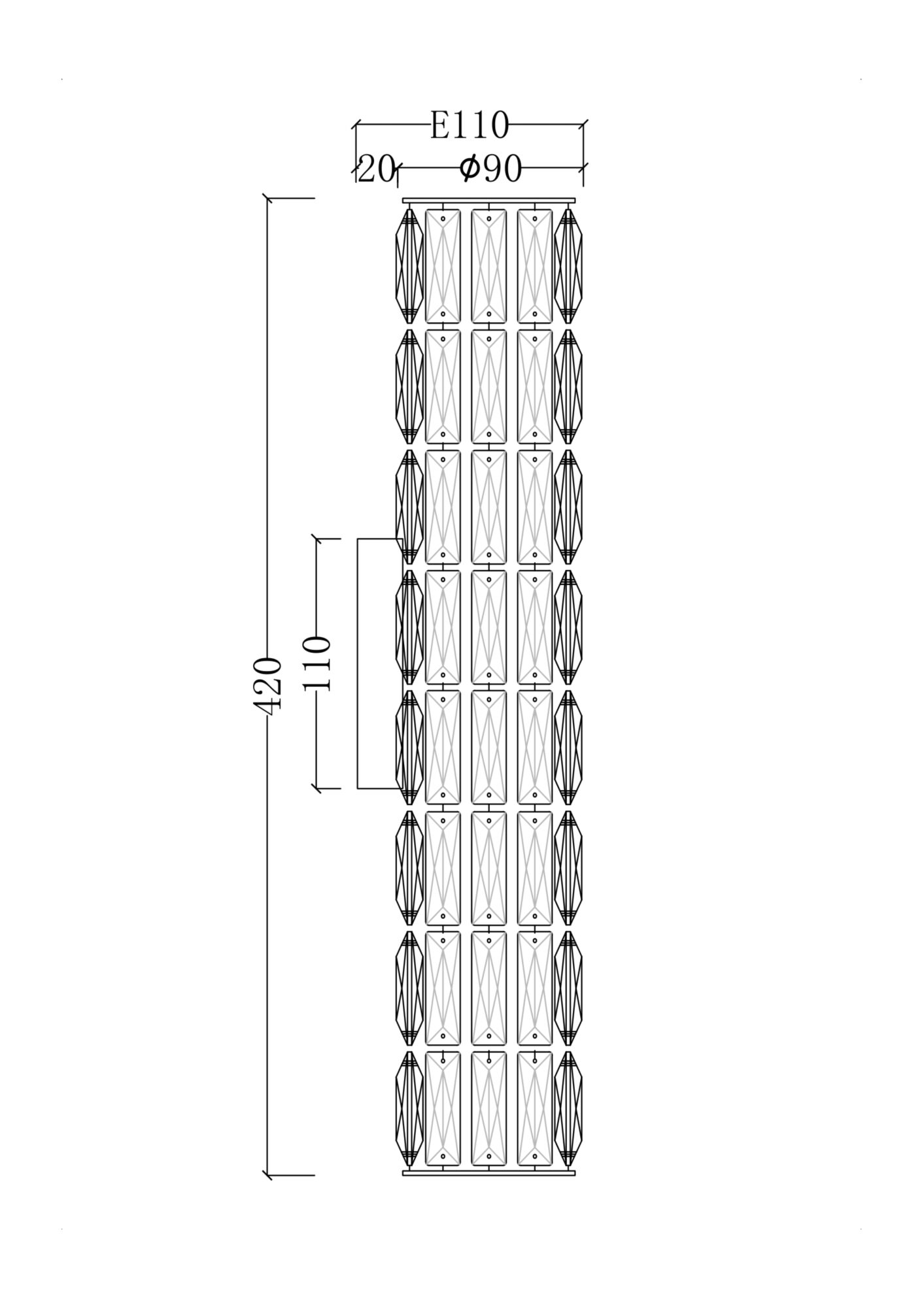 картинка Настенный светильник (бра) Maytoni DIA008WL-02CH