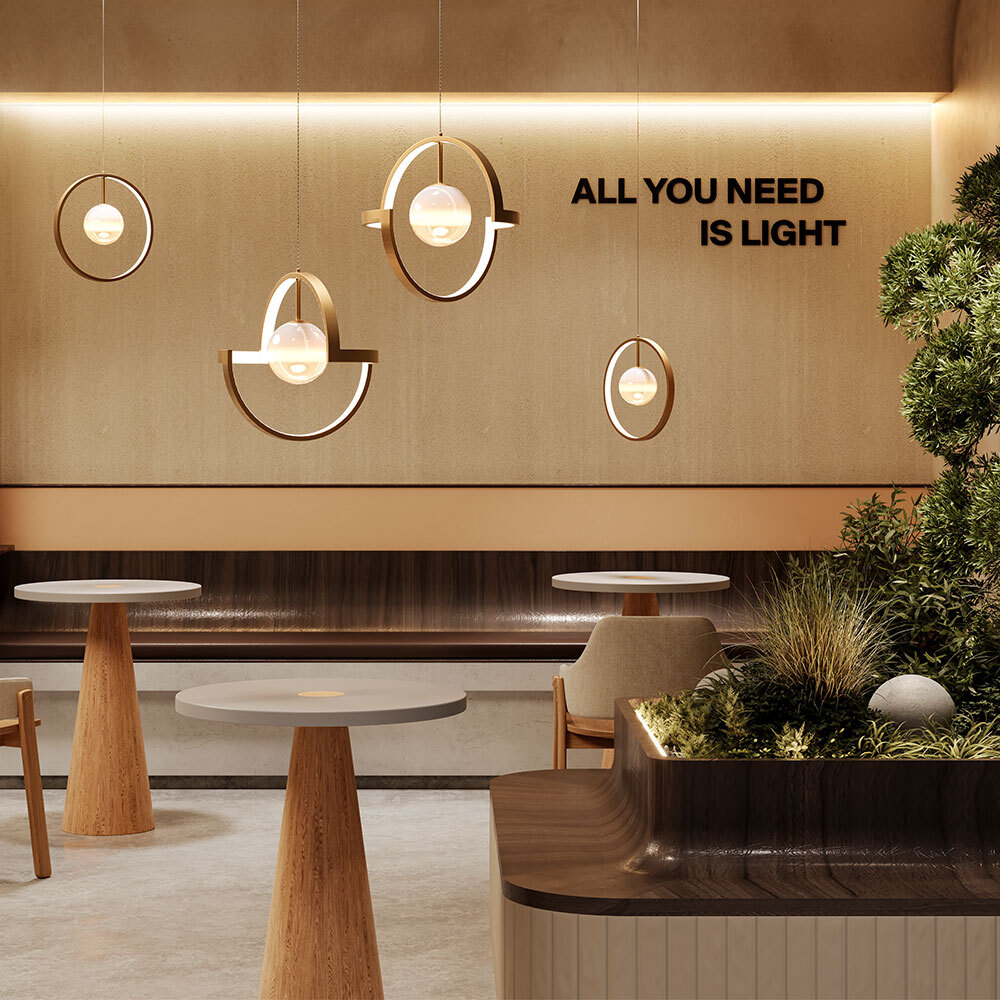 картинка Подвесной светильник Maytoni MOD407PL-L12G3K1