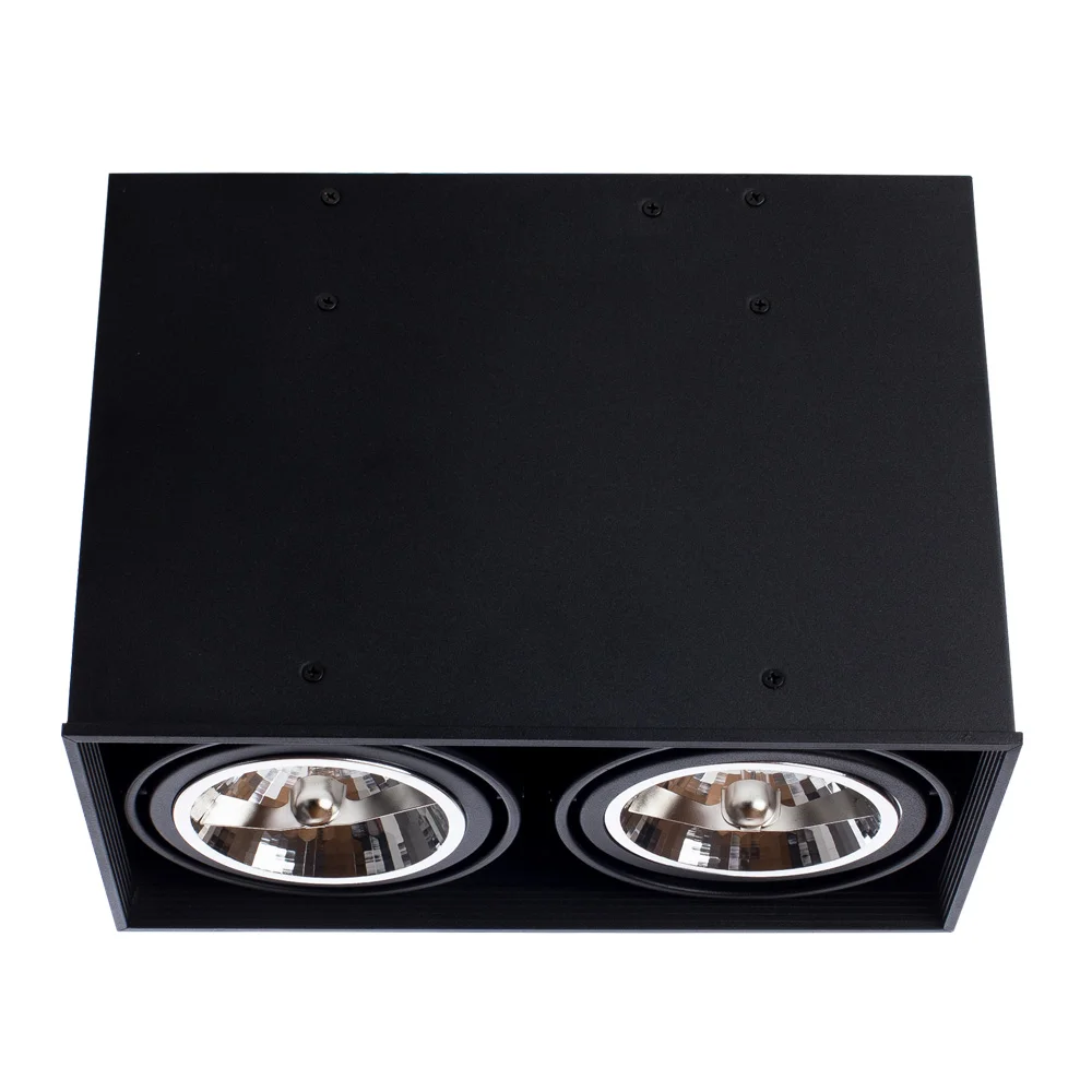 картинка Точечный накладной светильник Arte Lamp CARDANI GRANDE A5936PL-2BK