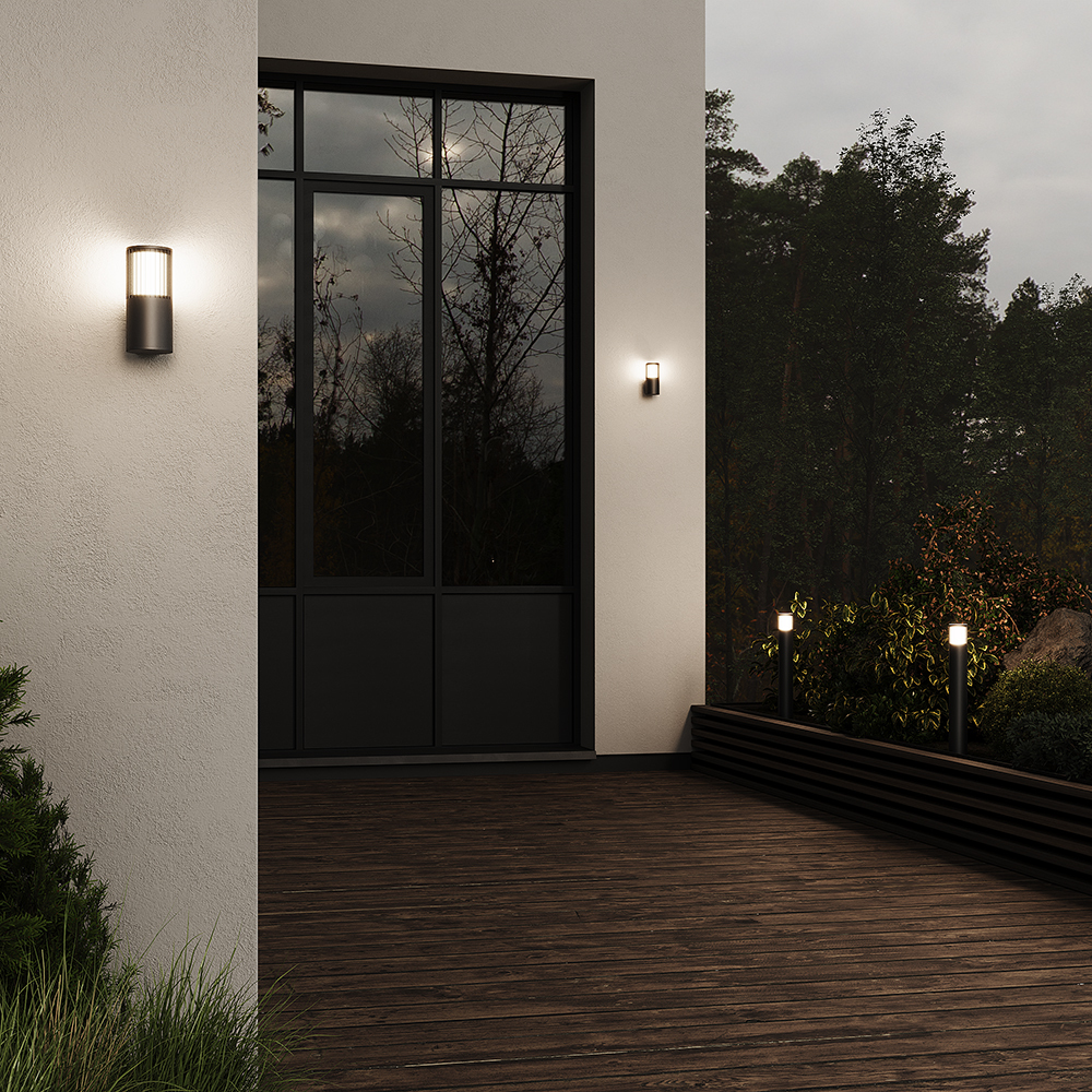 картинка Настенный светильник (бра) Outdoor O492WL-01GF