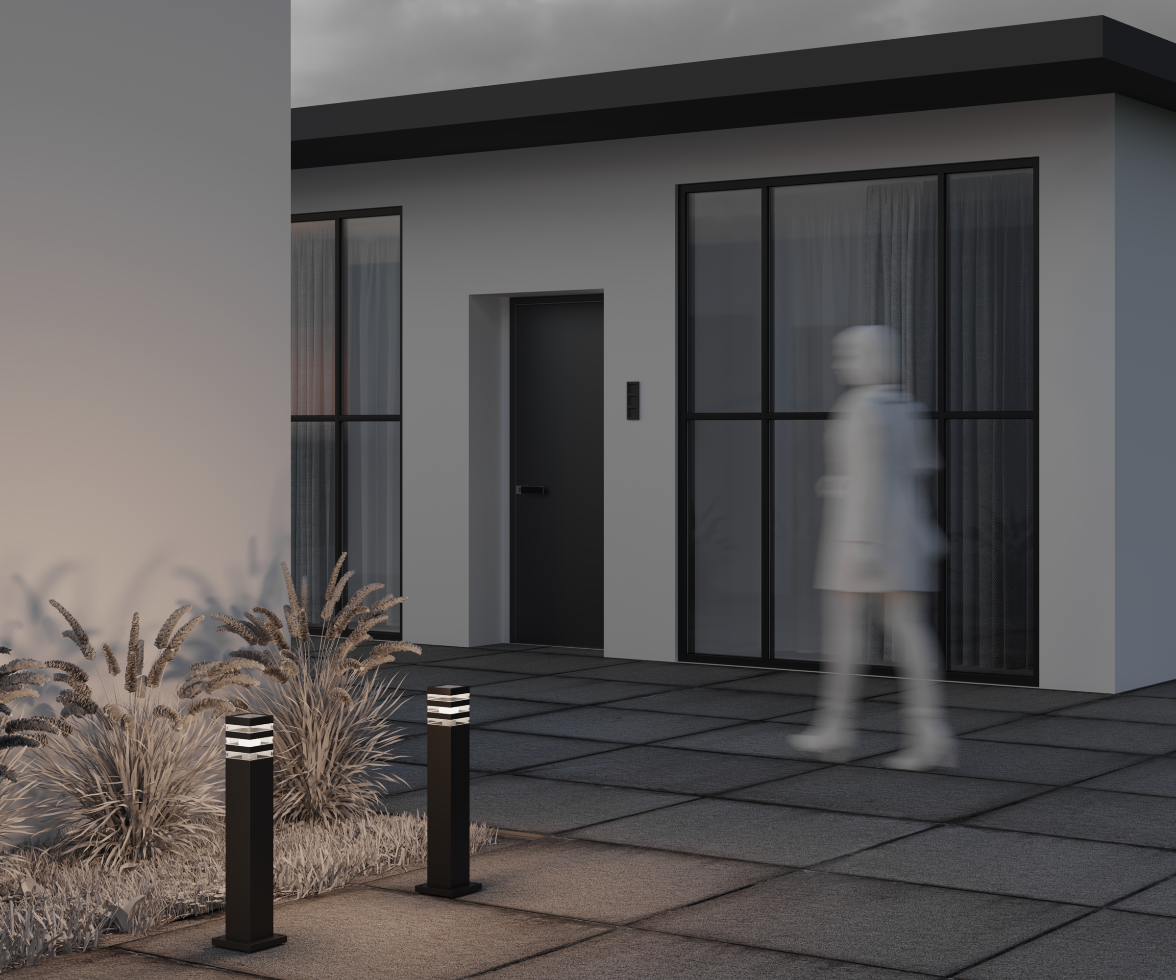 картинка Ландшафтный светильник Outdoor O578FL-01B