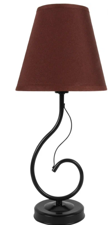 картинка 40128 Коричневый (1) Светильник настольный