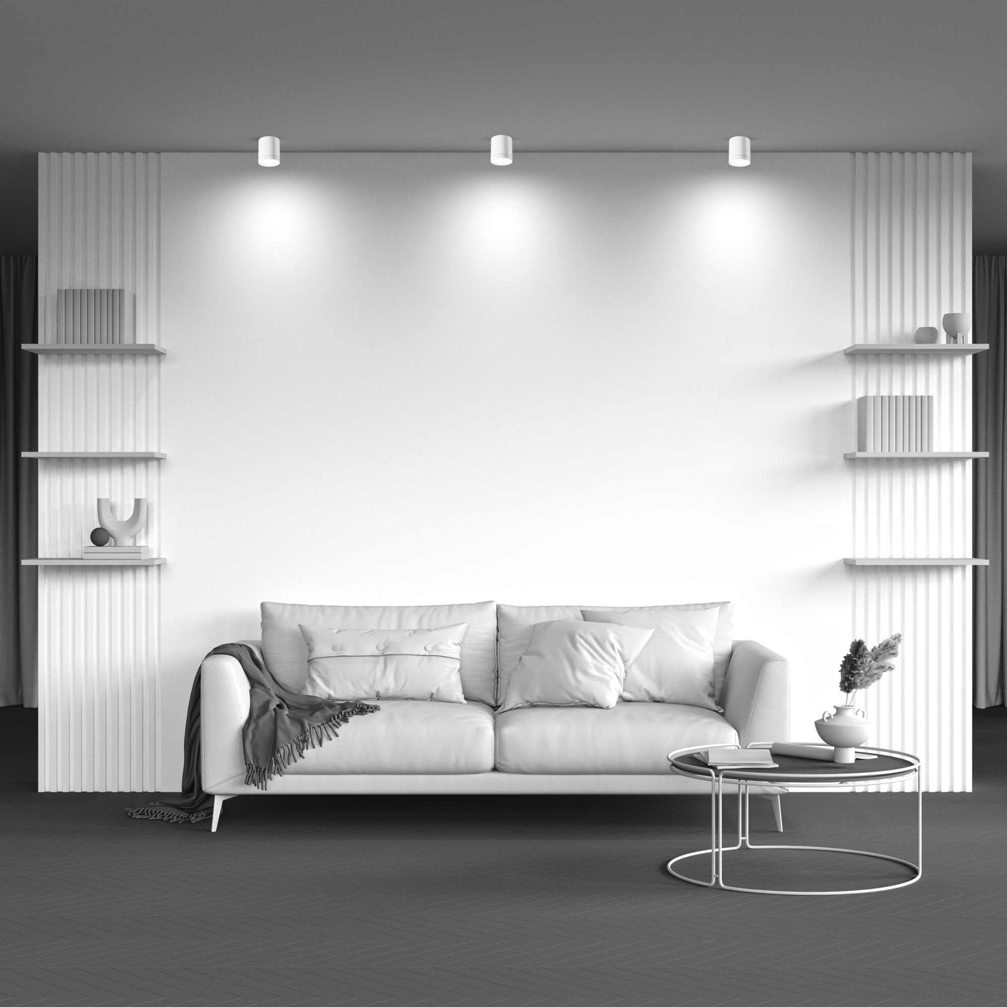 картинка Потолочный светильник Technical C086CM-GX53-MRD-W