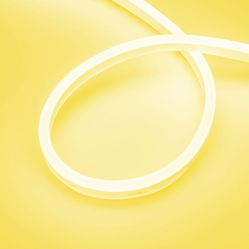 картинка Лента светодиодная герметичная AURORA-PS-A120-16x8mm 24V Yellow 10Вт/м IP65 2835 (уп.5м) Arlight 036694