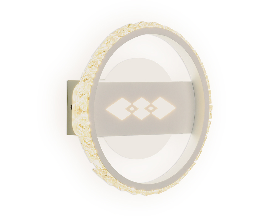 картинка Настенный светодиодный светильник с хрусталем  FA221