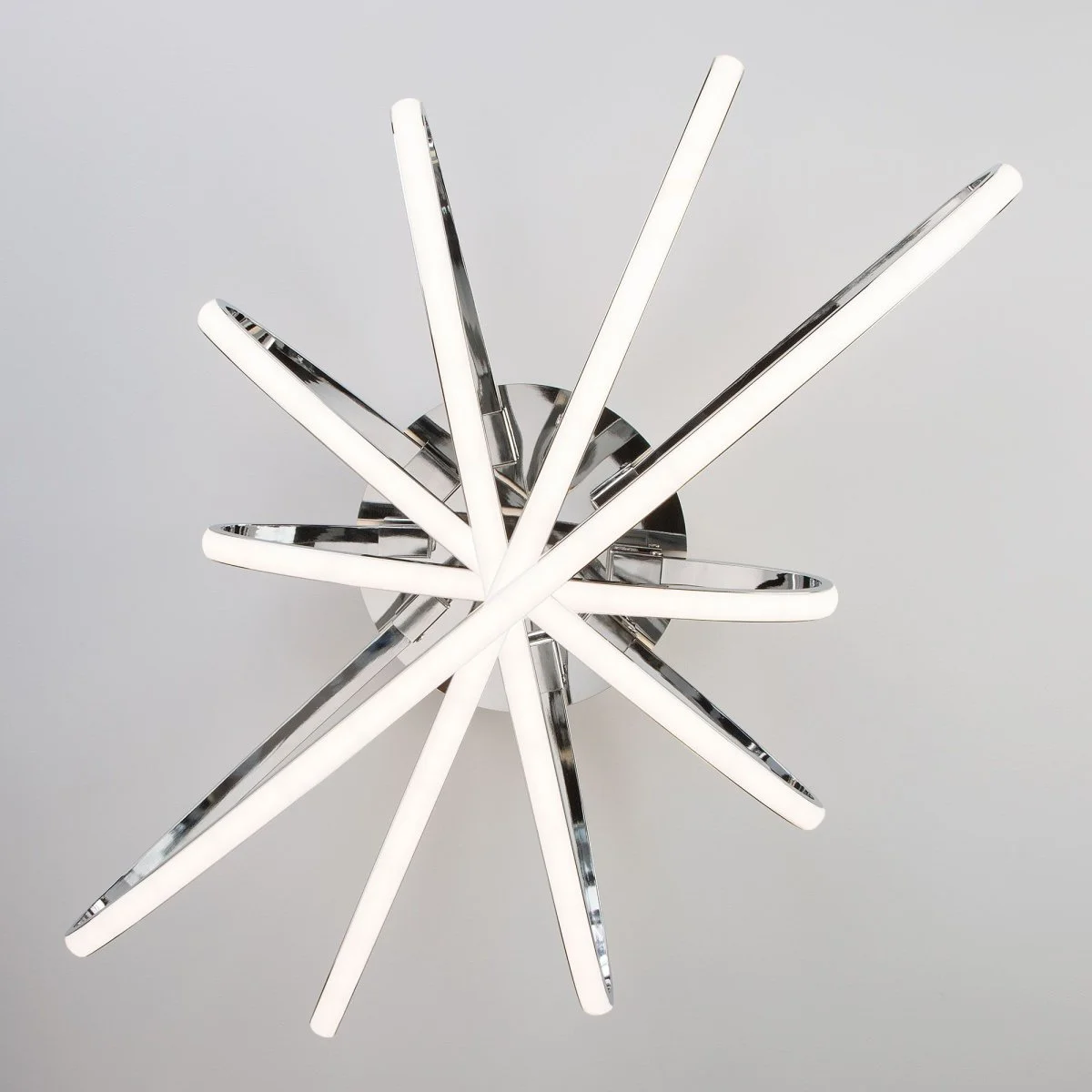 картинка Светодиодная потолочная люстра 90100/5 хром