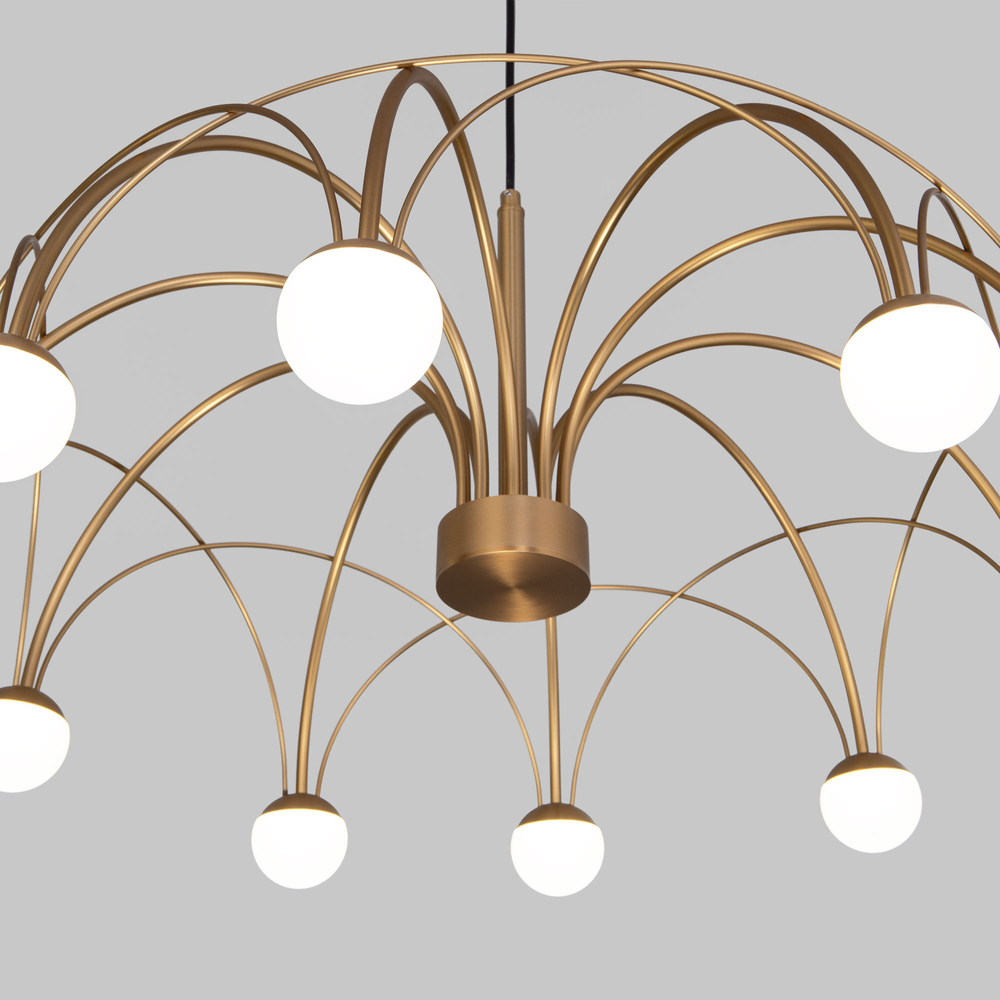 картинка Подвесной светодиодный светильник 90030/10 LED золото