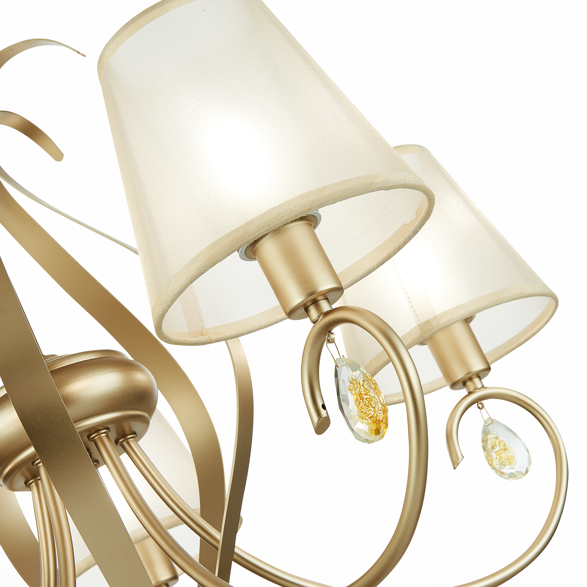 картинка SLE111403-05 Светильник подвесной Шампань/Шампань E14 5*40W