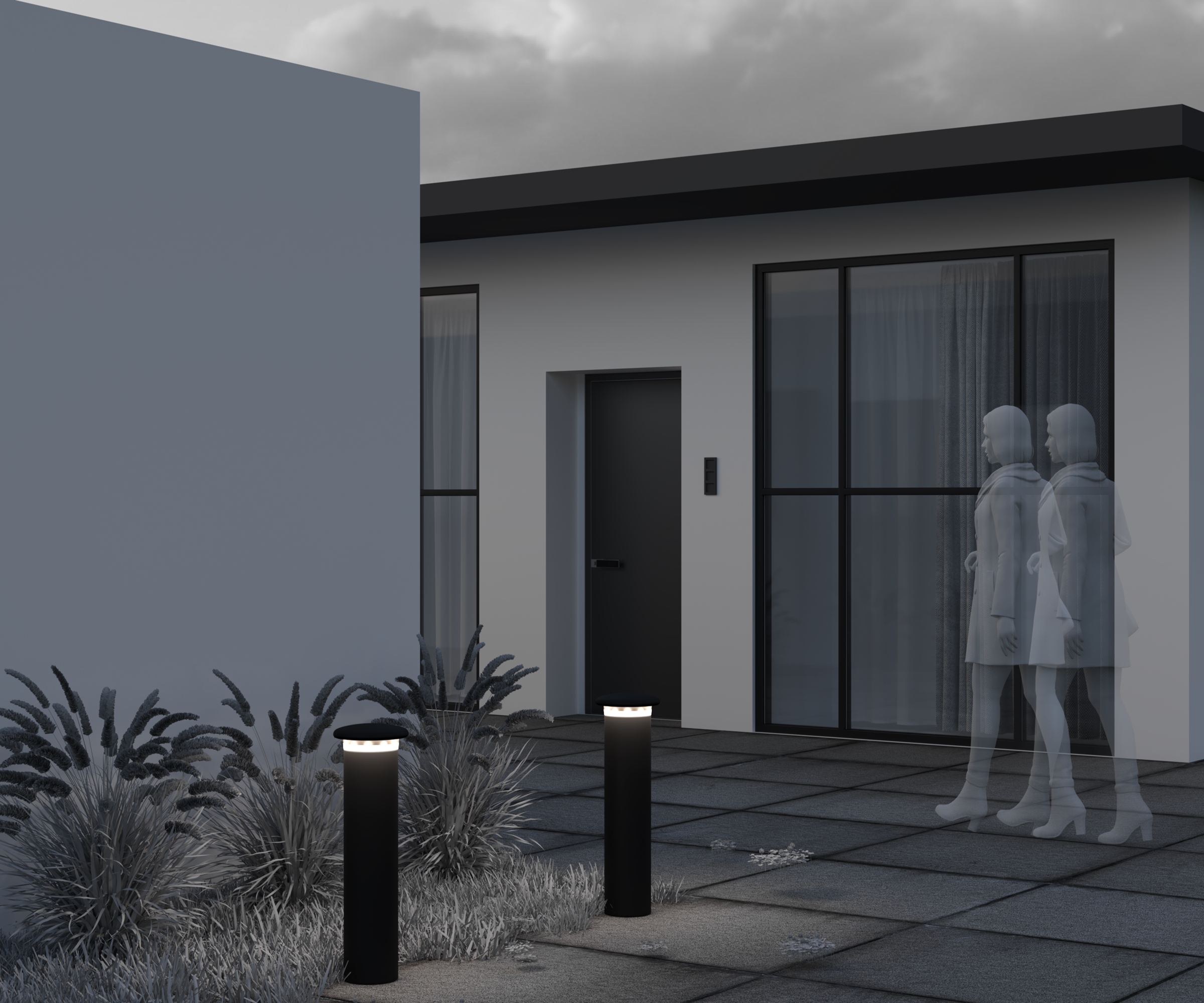 картинка Ландшафтный светильник Outdoor O460FL-L10GF3K1