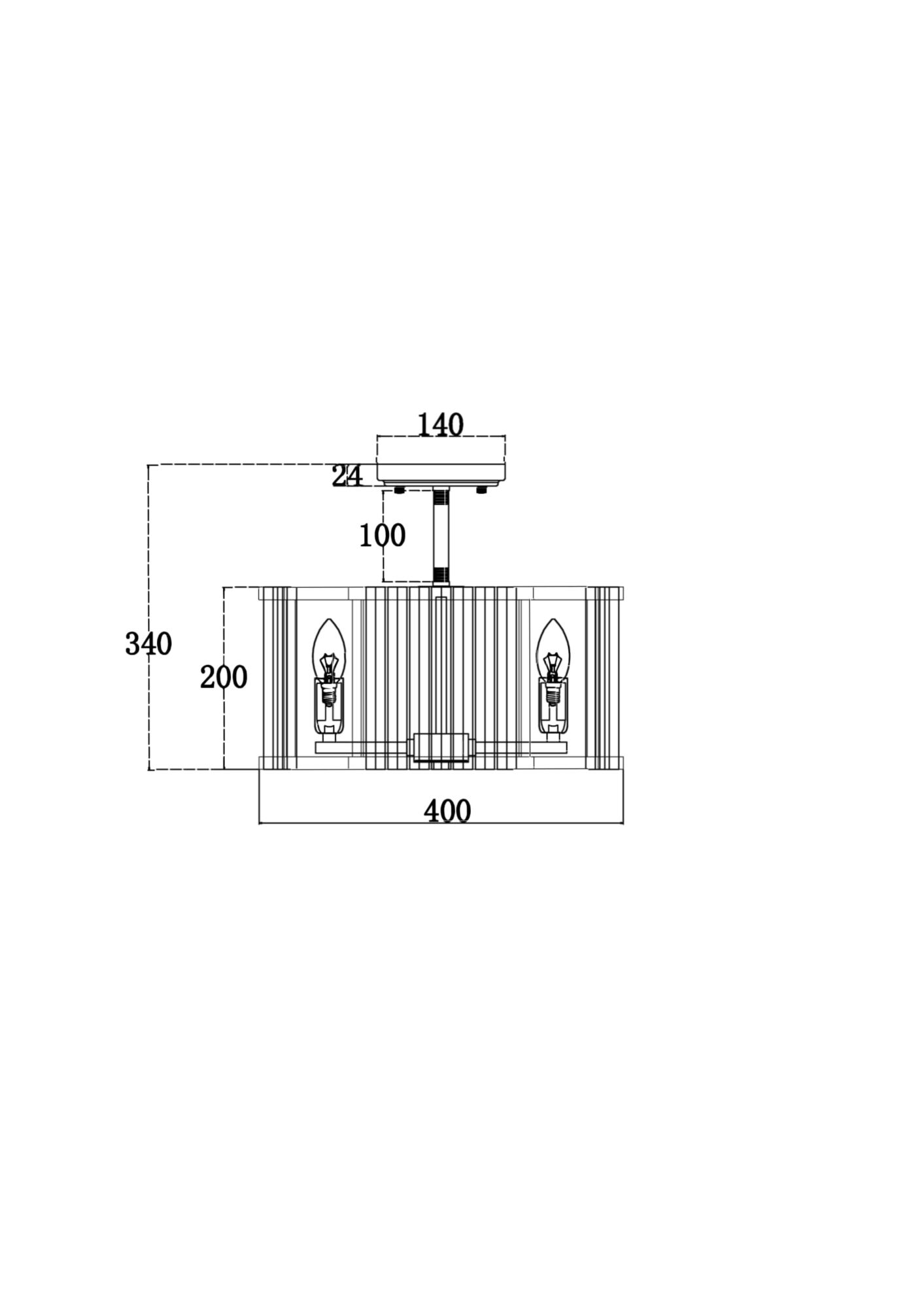 картинка Потолочный светильник Maytoni MOD087CL-04G