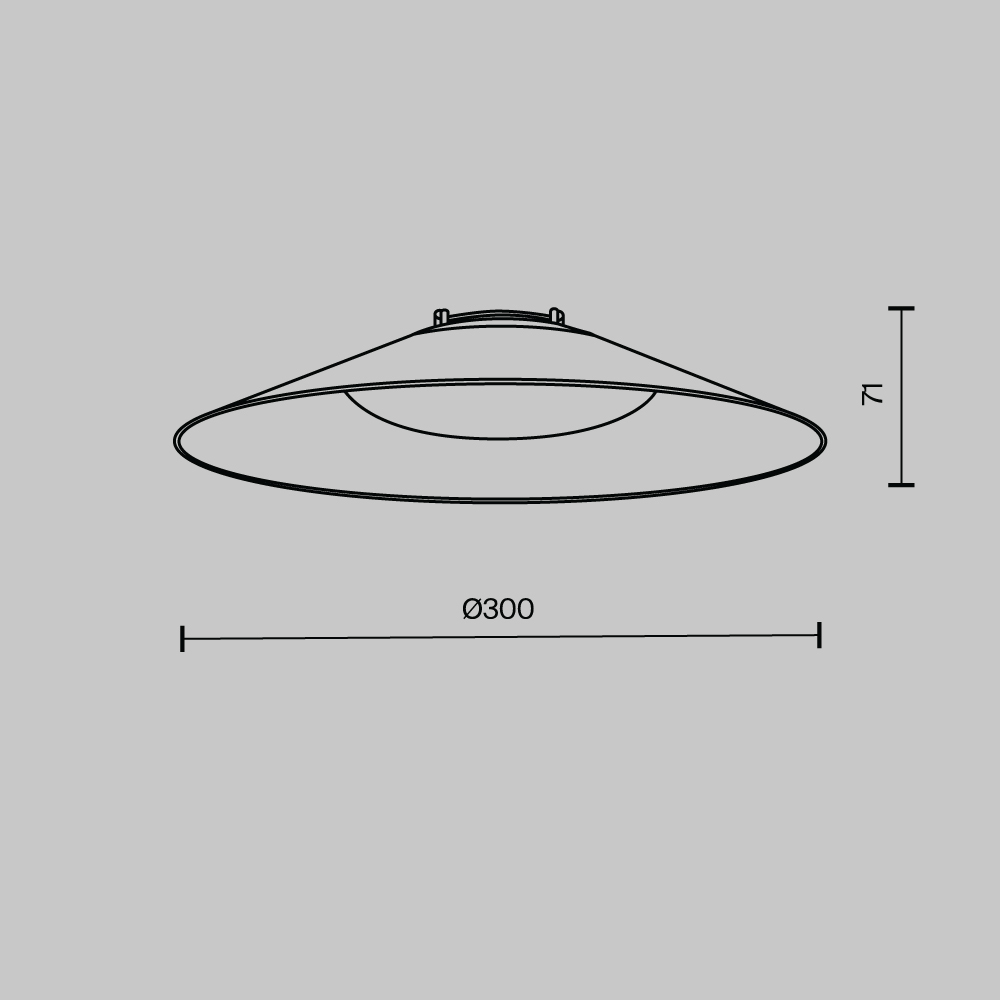 картинка Подвесной светильник Technical TR127B-12W3K-B