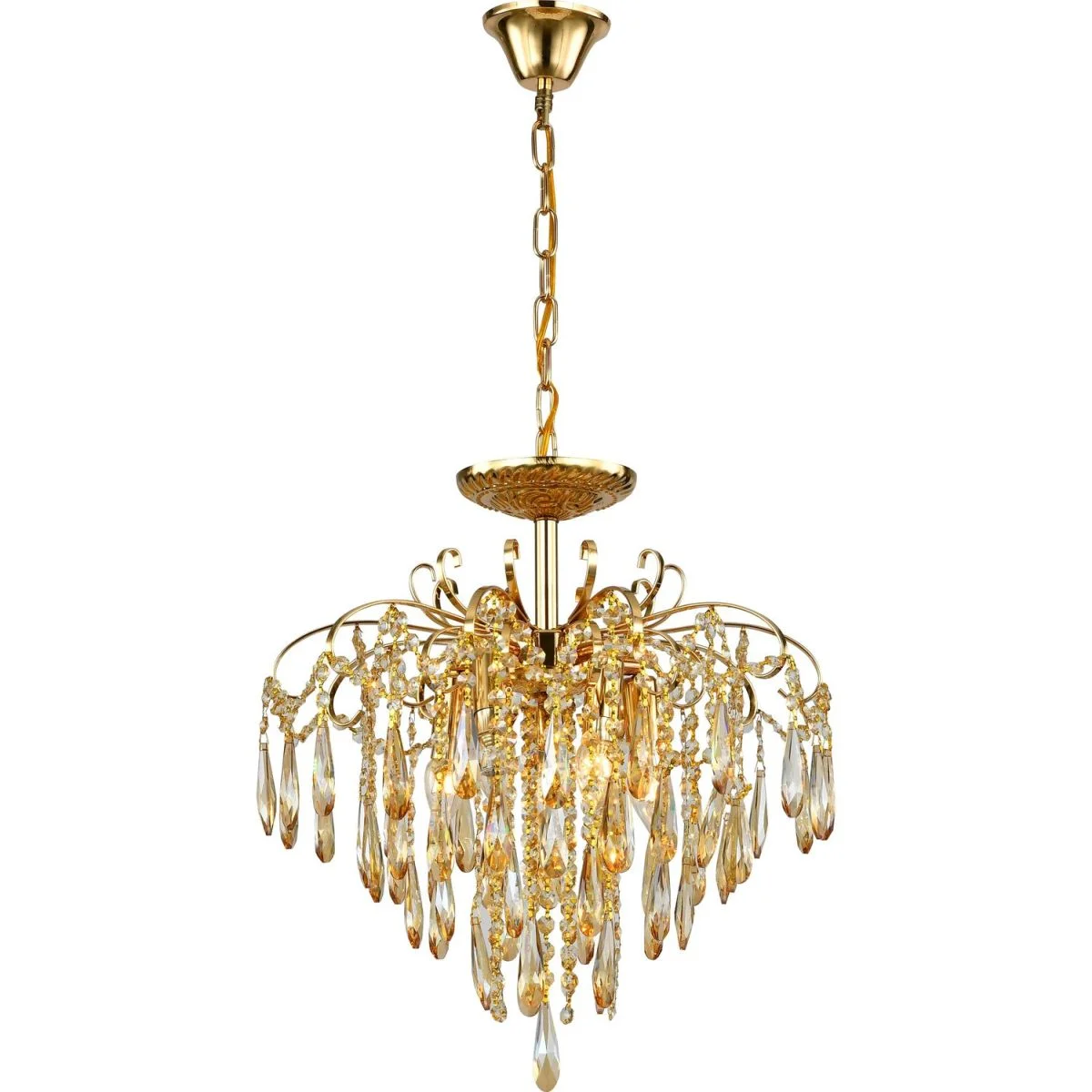 картинка Люстра подвесная хрустальная Stilfort 1037/03/05P серия Susana