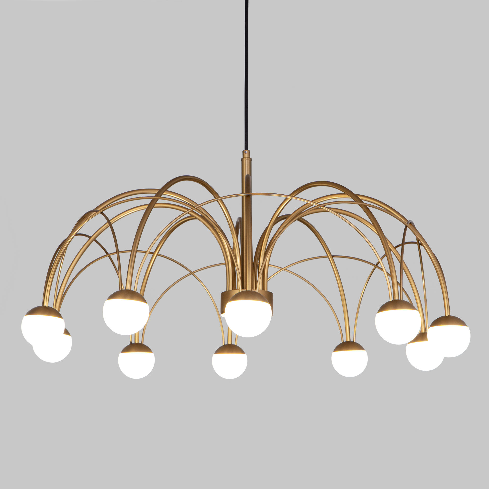 картинка Подвесной светодиодный светильник 90030/10 LED золото