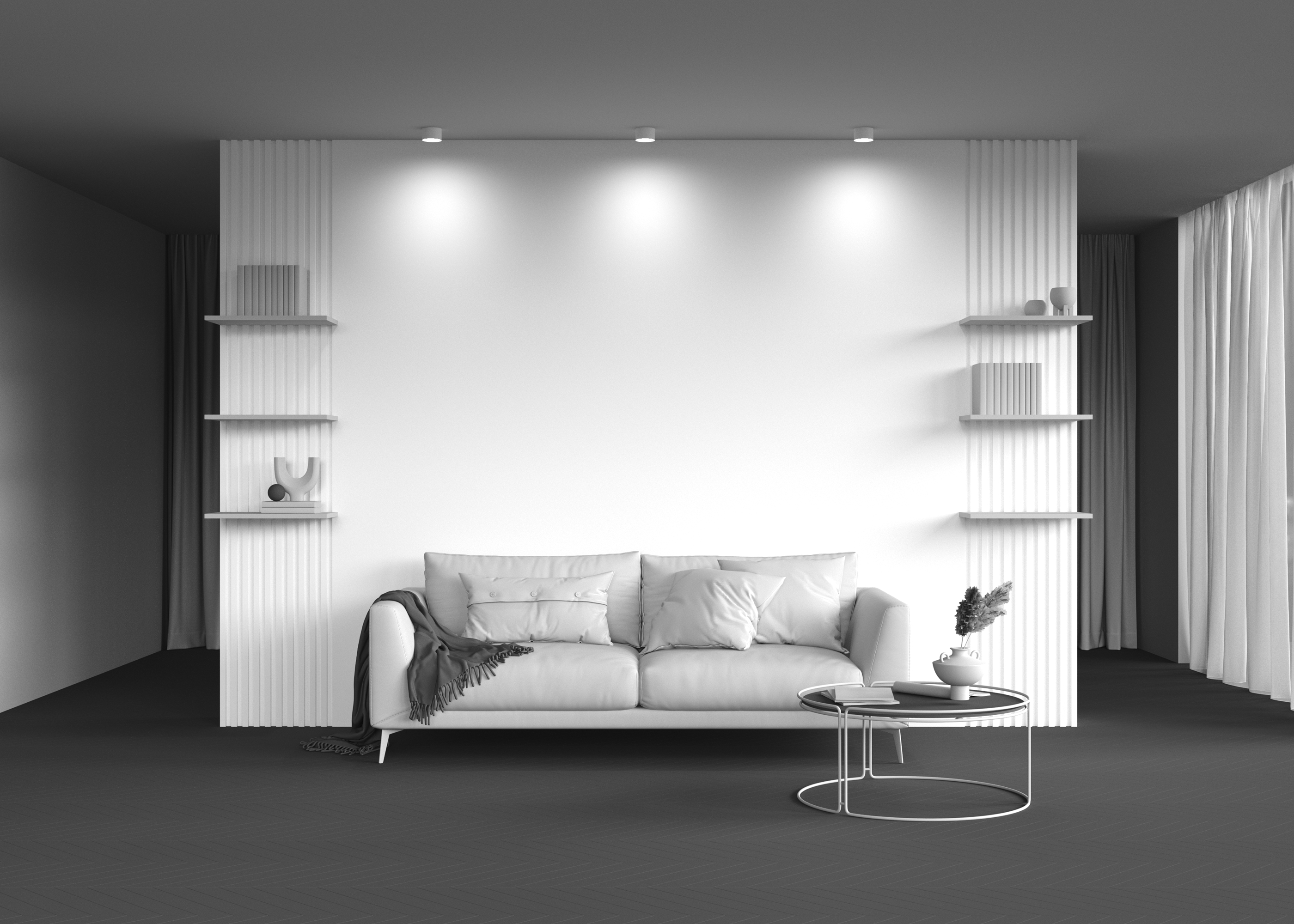 картинка Потолочный светильник Technical C086CL-GX53-SRD-W