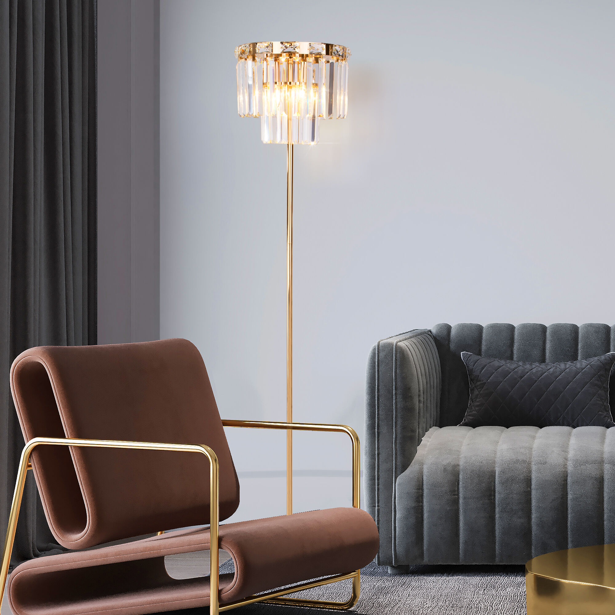 картинка Напольный светильник 01137/3