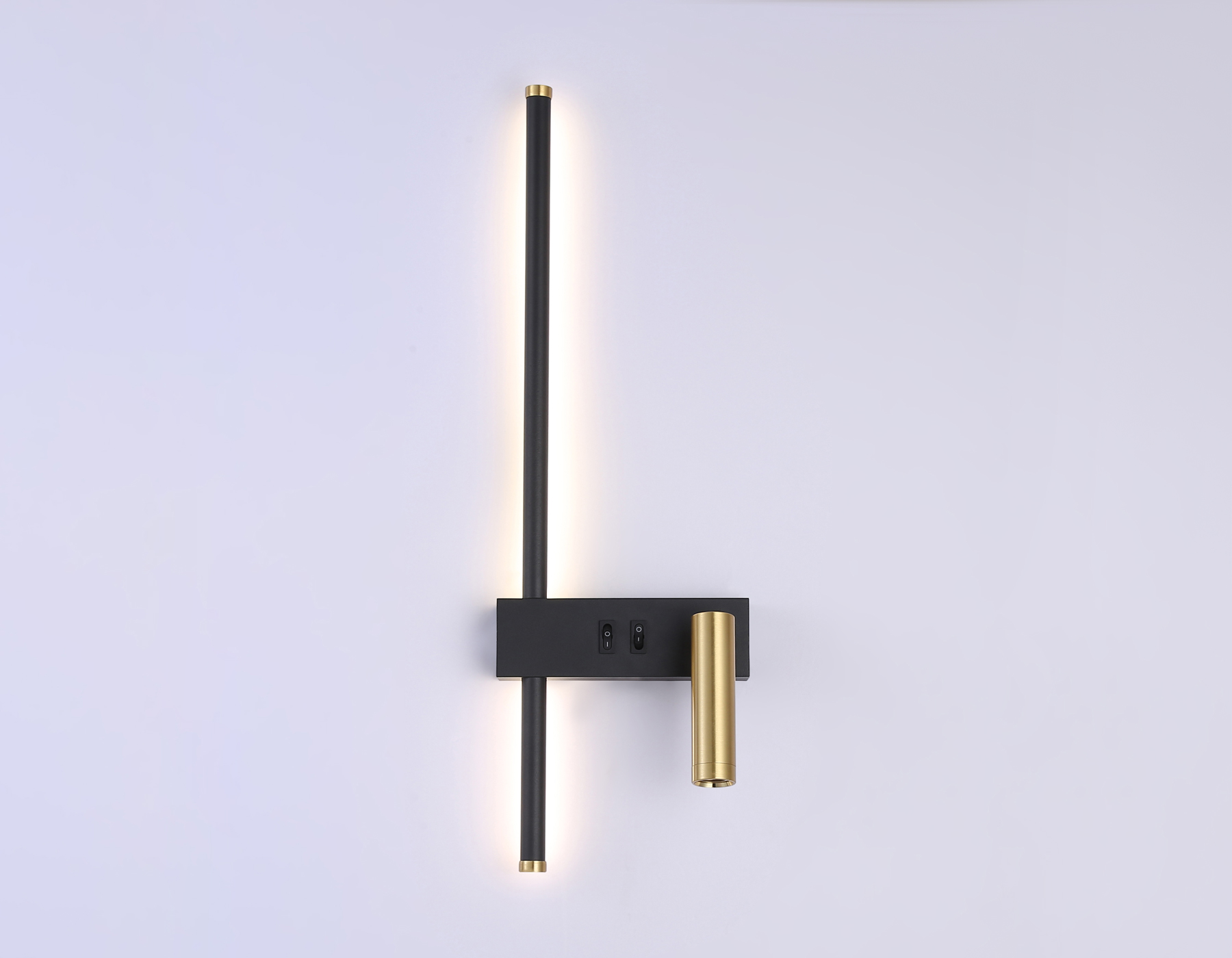 картинка Настенный светодиодный светильник с выключателем на корпусе  FL5209